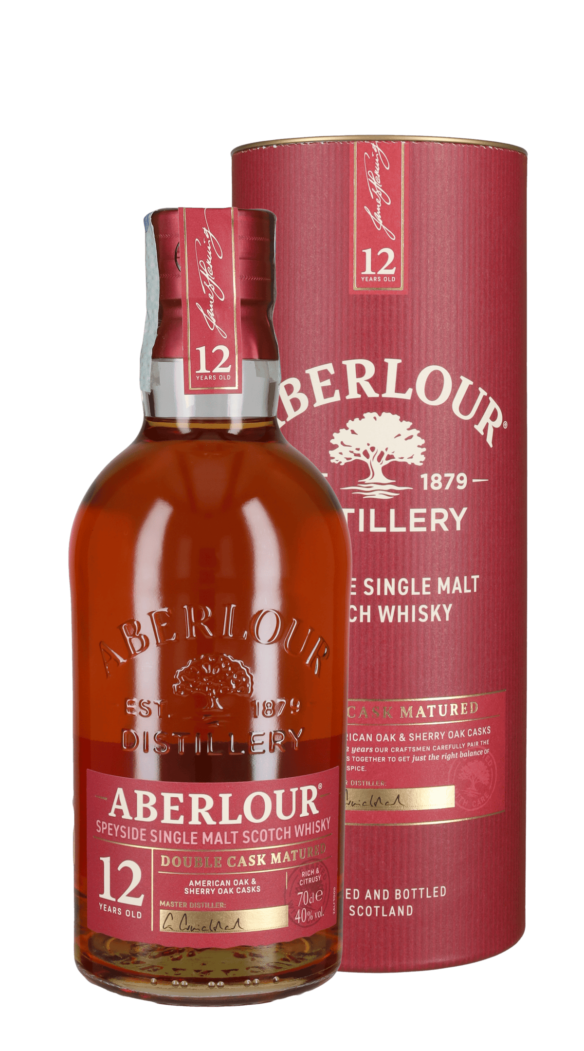 Whisky Single Malt Double Cask Matured Aberlour 12 Anni
