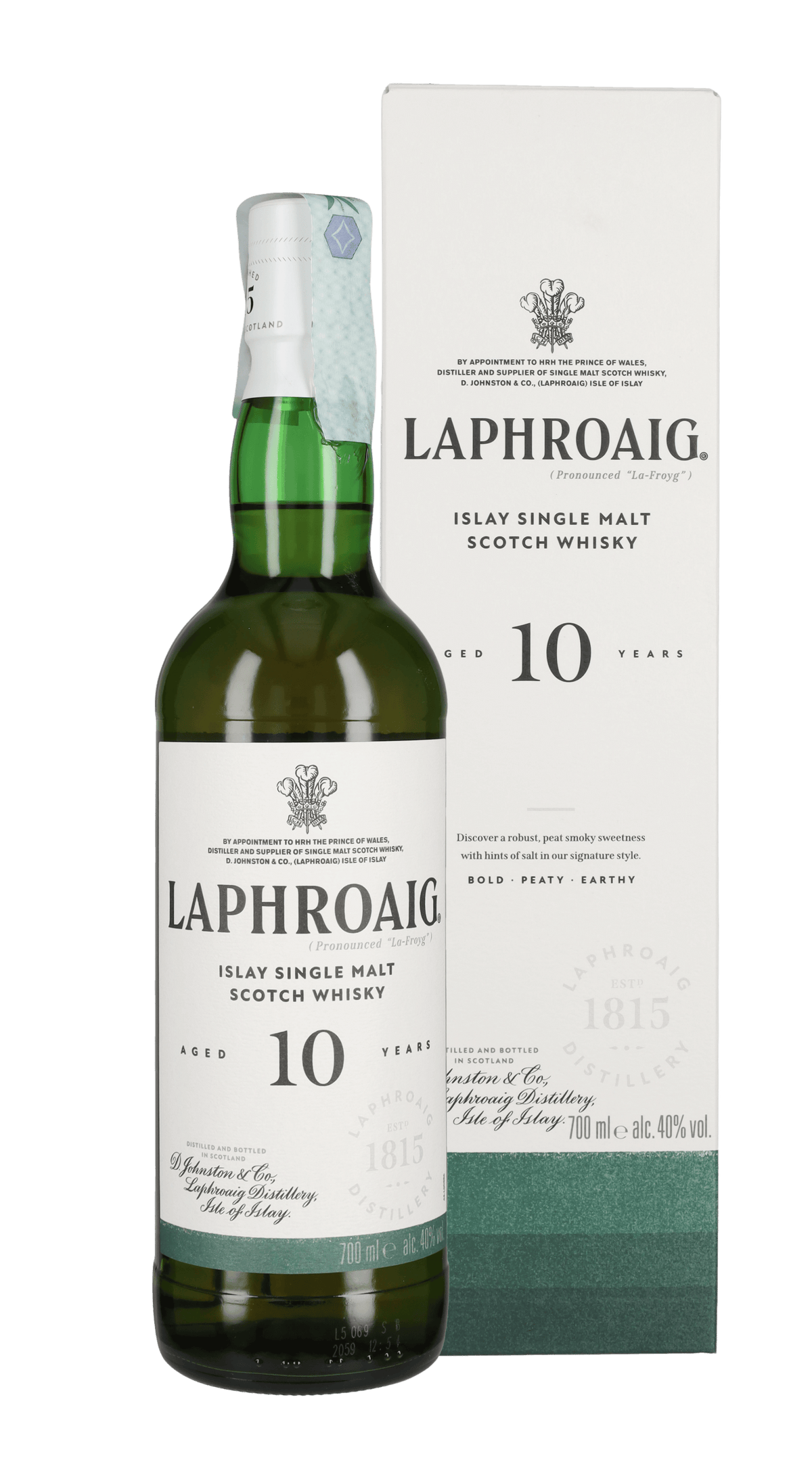 Whisky Single Malt Laphroaig 10 Anni (Confezione)
