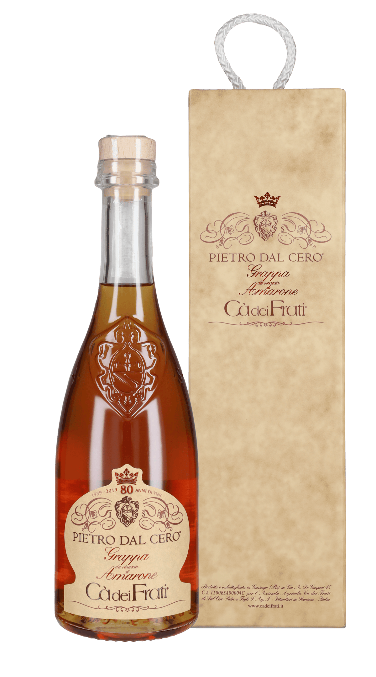 Grappa di Amarone 'Pietro Dal Cero' Ca' Dei Frati - 50cl