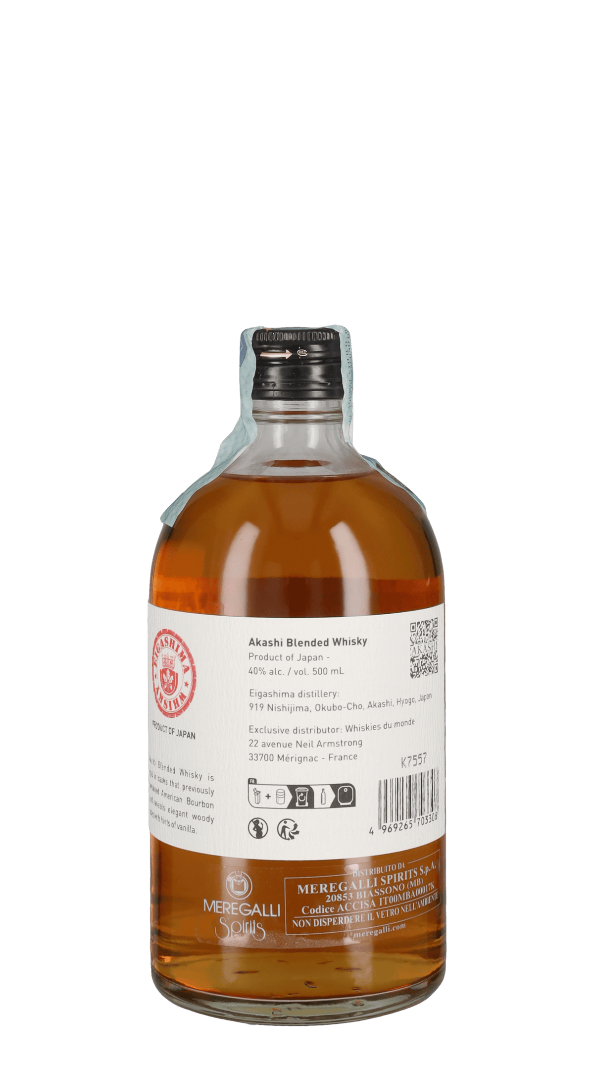 Whisky Blended 'Akashi' White Oak Distillery - 50cl (Confezione)