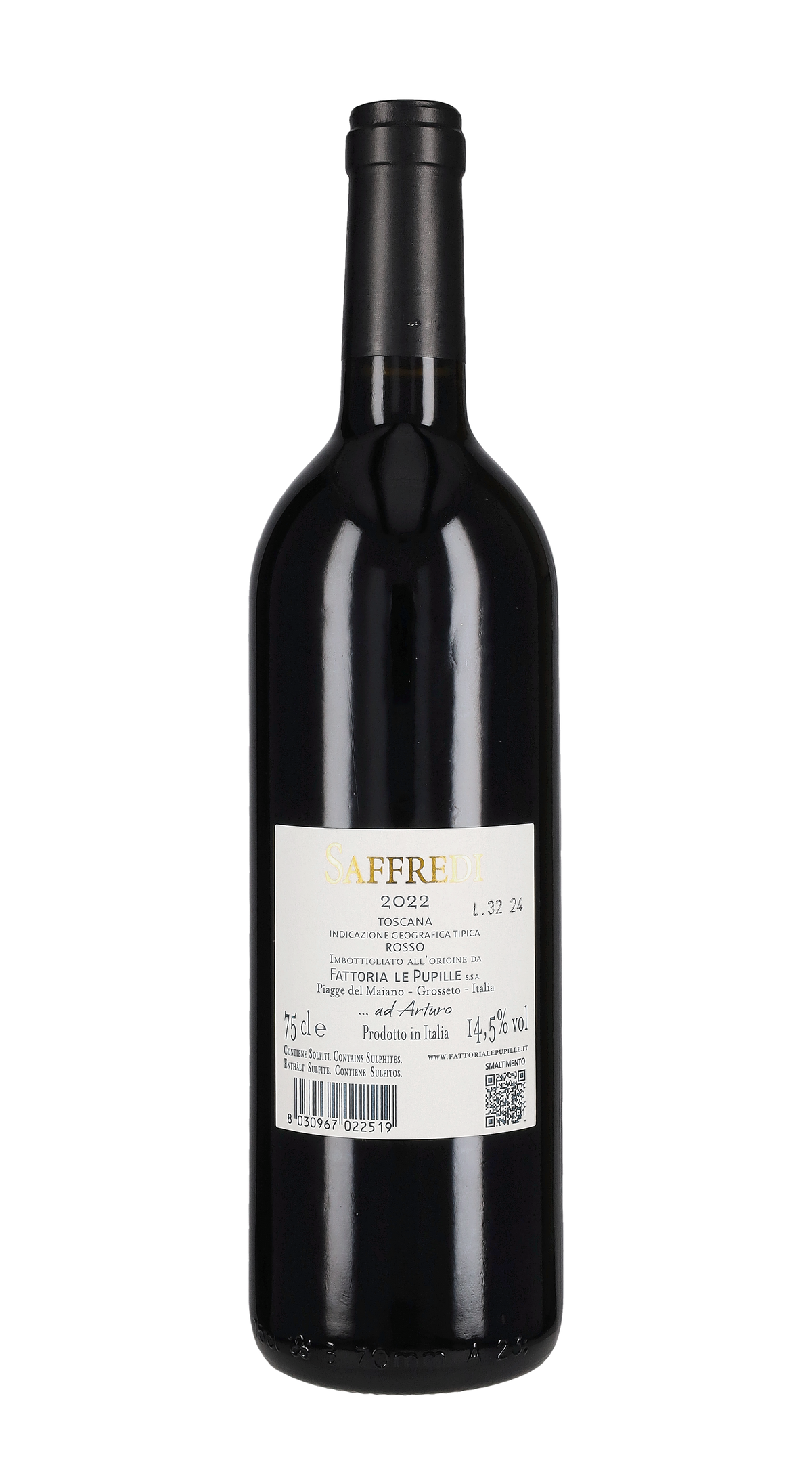 Saffredi Fattoria Le Pupille 2022
