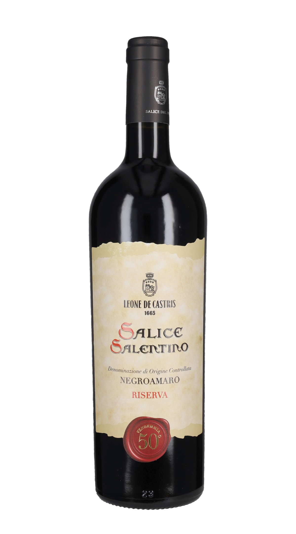 Salice Salentino Riserva '50° Vendemmia' Leone de Castris 2020