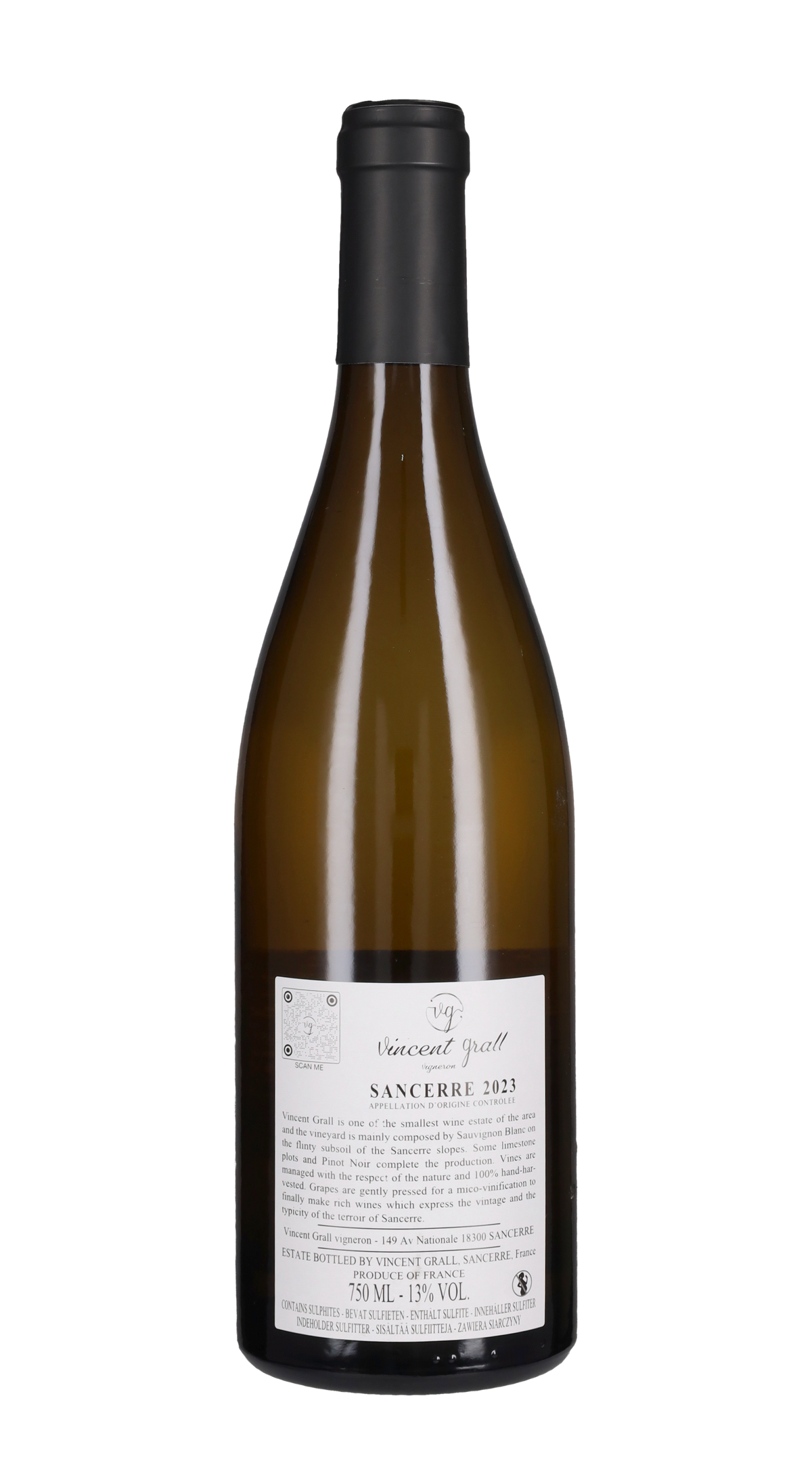 Sancerre 'Le Manoir' Vincent Grall 2023