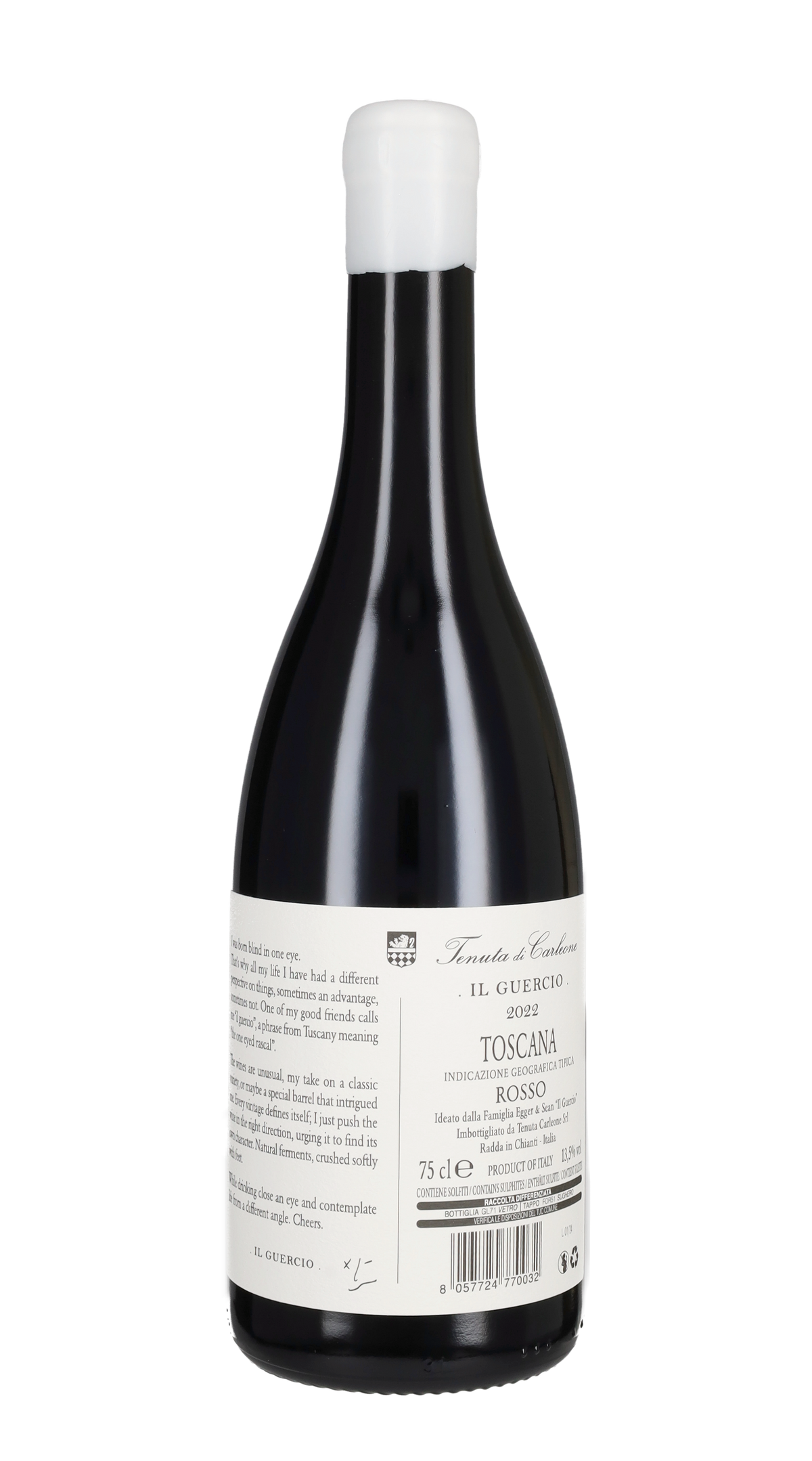 Sangiovese 'Il Guercio' Tenuta di Carleone 2022