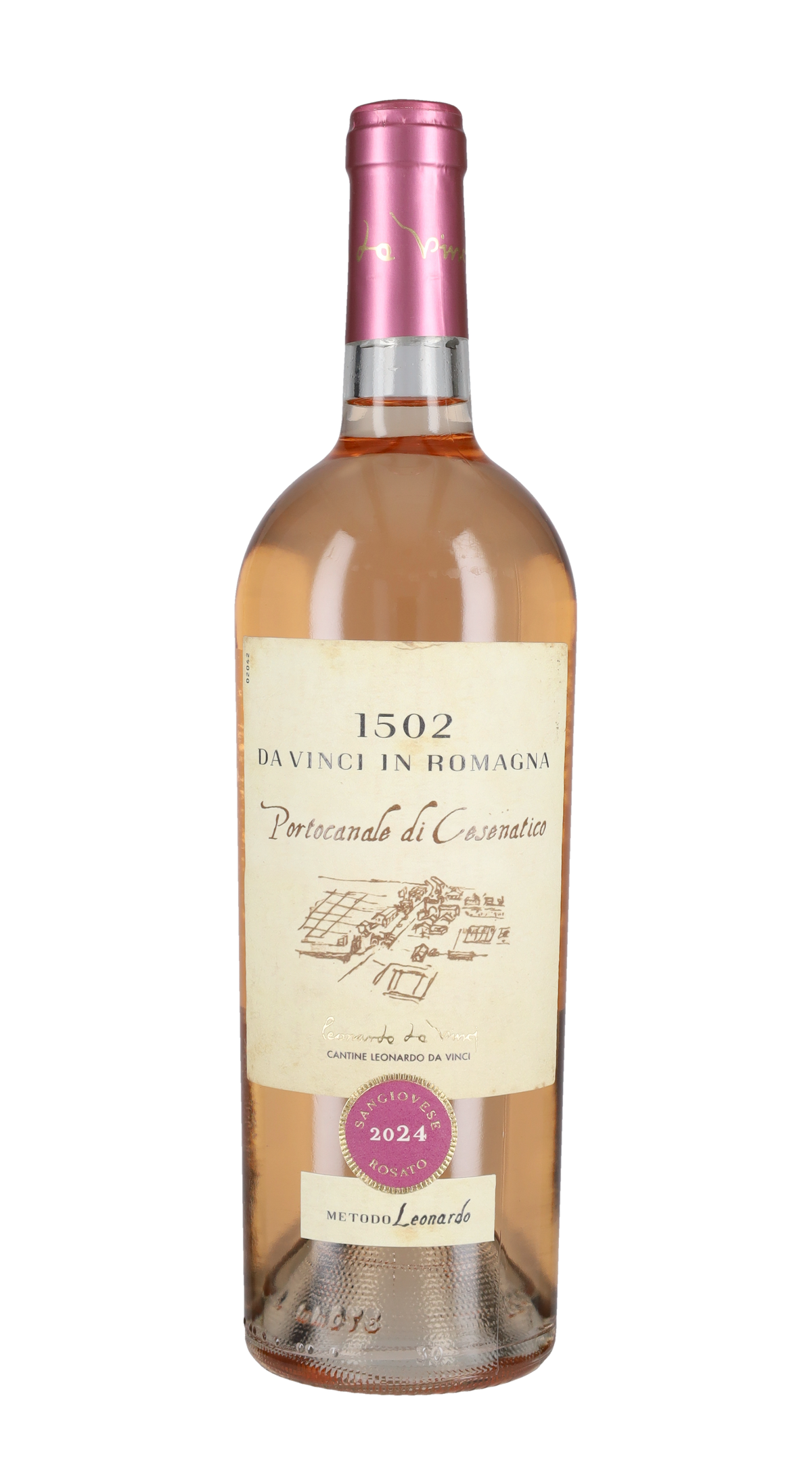 Sangiovese Rubicone Rosato 'Portocanale di Cesenatico' Leonardo Da Vinci 2024
