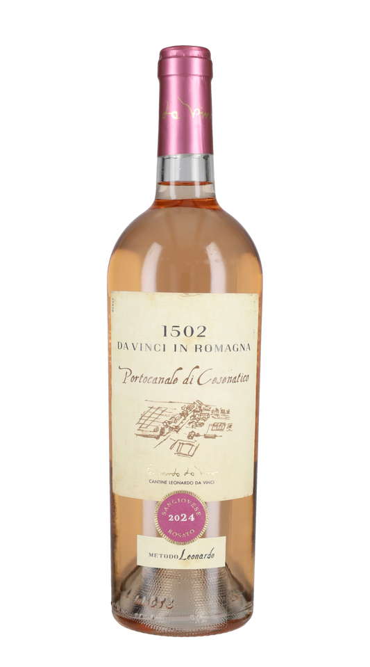 Sangiovese Rubicone Rosato 'Portocanale di Cesenatico' Leonardo Da Vinci 2024