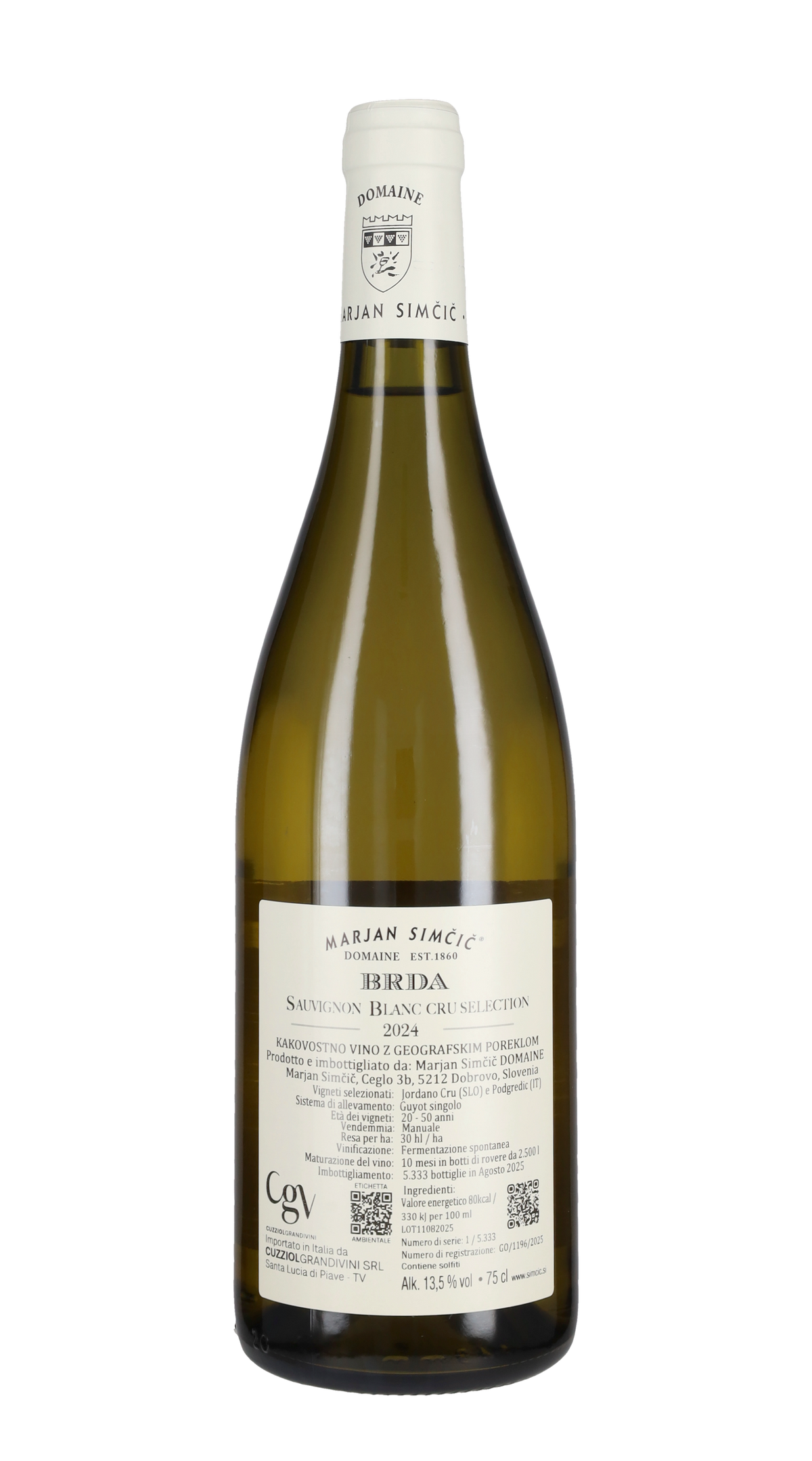 Sauvignon 'Cru Selection' Marjan Simcic 2024