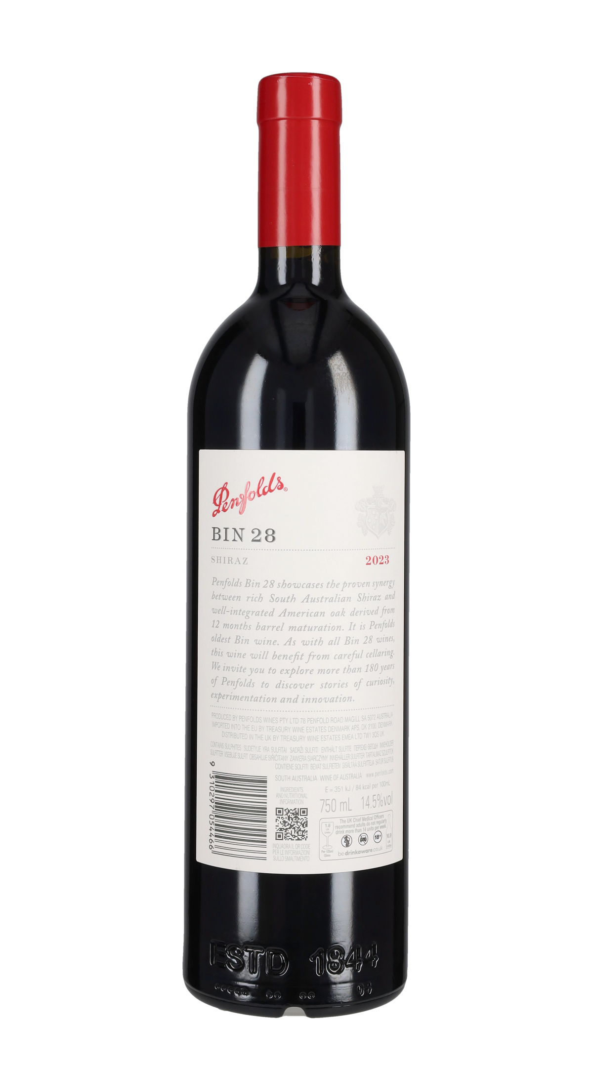 Shiraz 'Bin 28' Penfolds 2023
