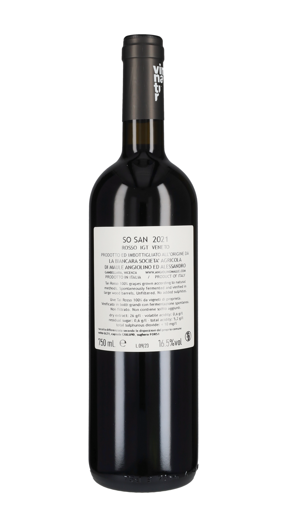So San Angiolino Maule - La Biancara 2022