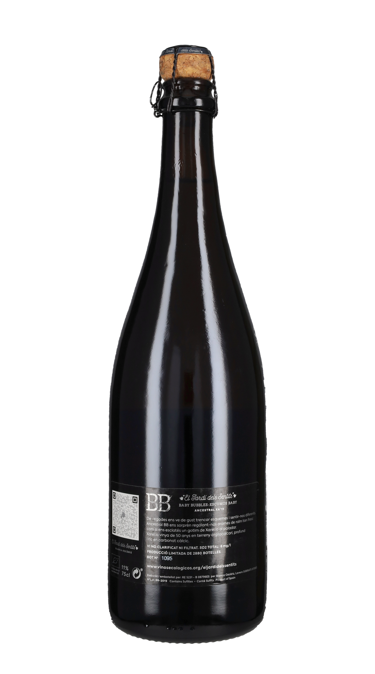 Spumante Brut 'BB' El Jardì dels Sentits 2019