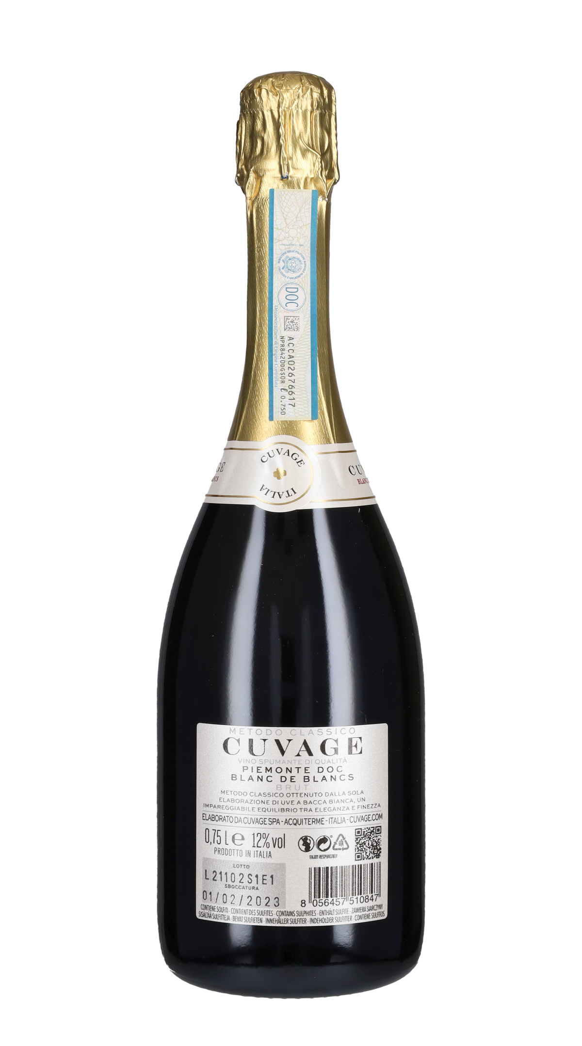 Spumante Brut Blanc de Blancs Cuvage