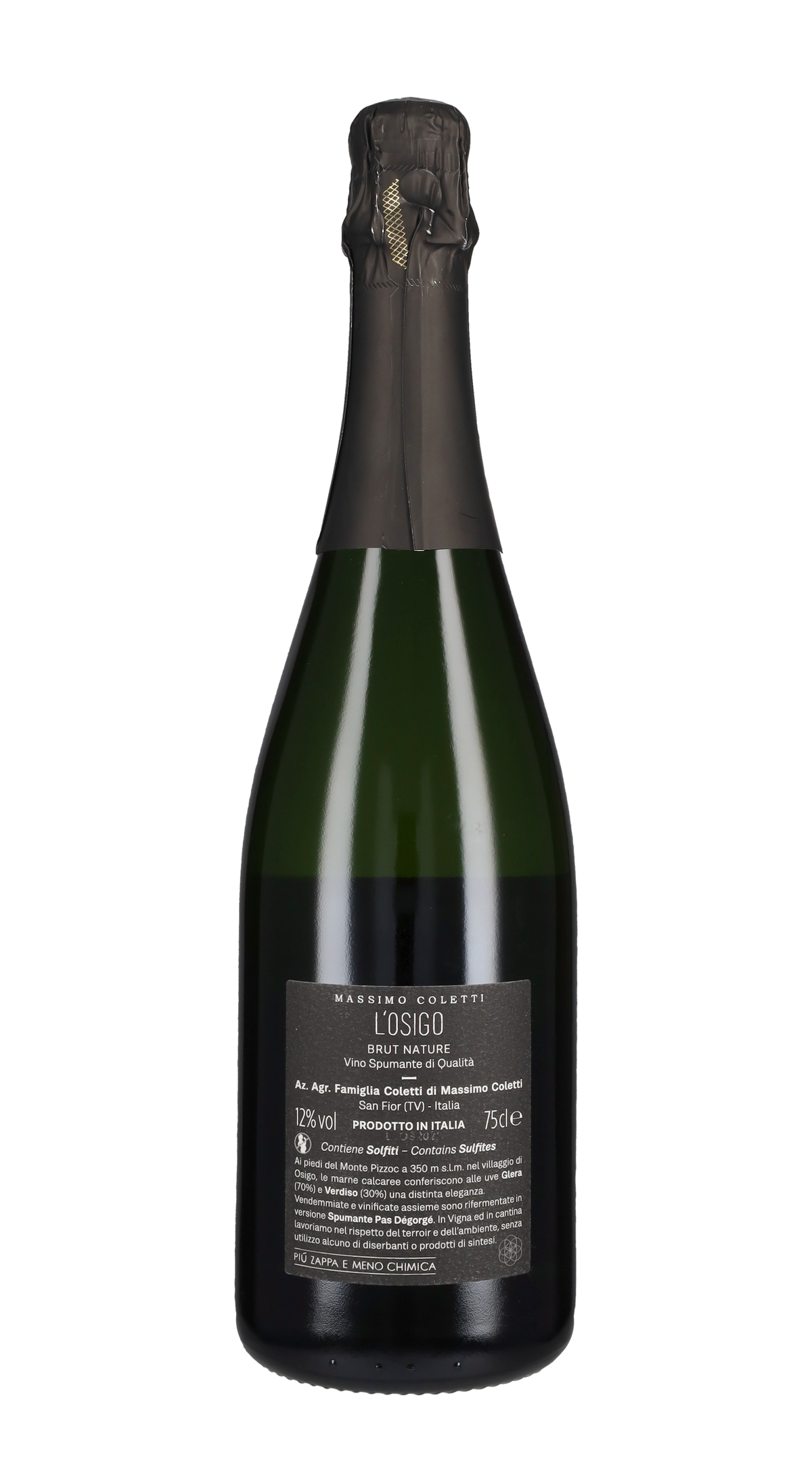 Spumante Brut Nature 'L'Osigo' Massimo Coletti