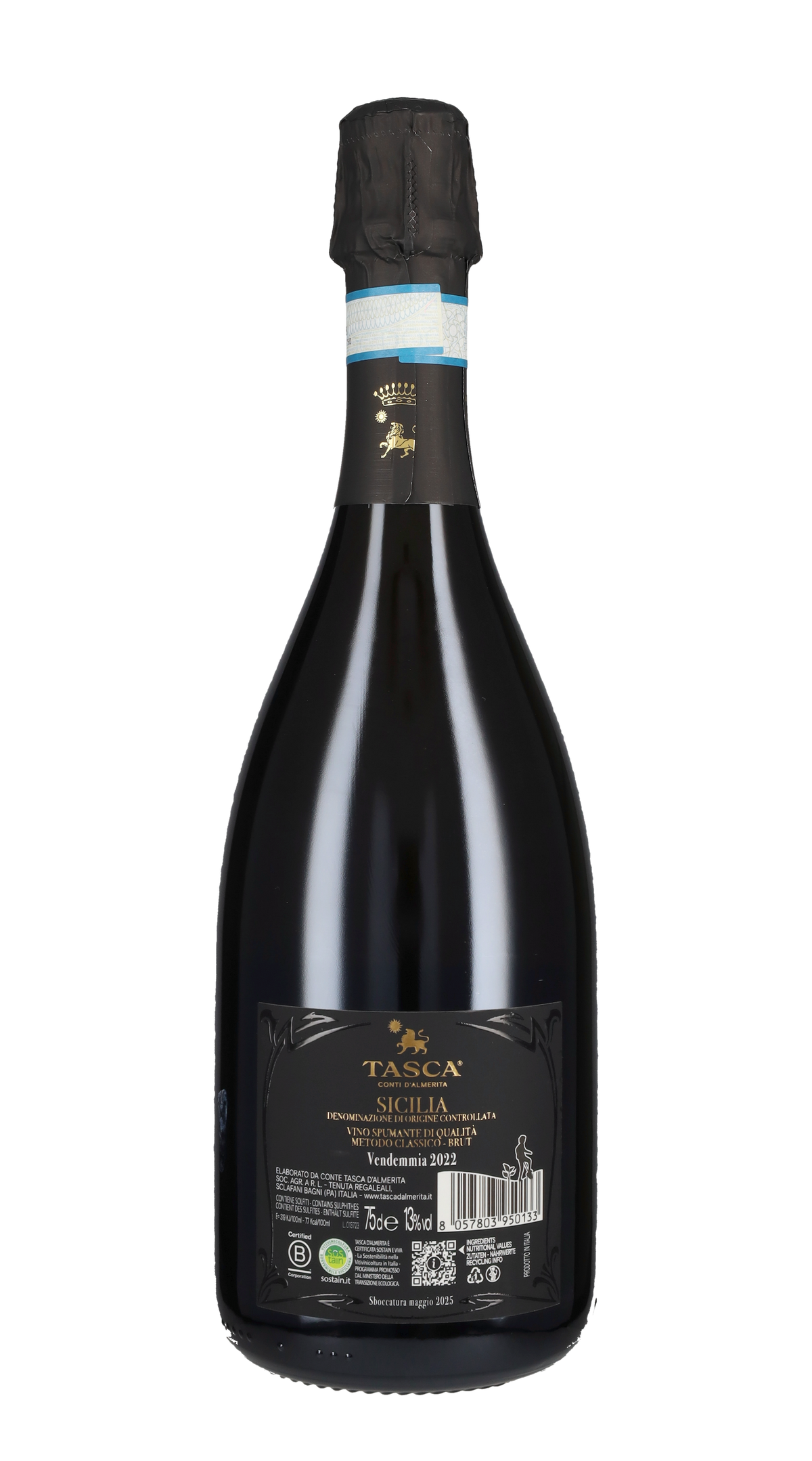Spumante Metodo Classico Brut 'Almerita' Tenuta Regaleali - Tasca d'Almerita 2022