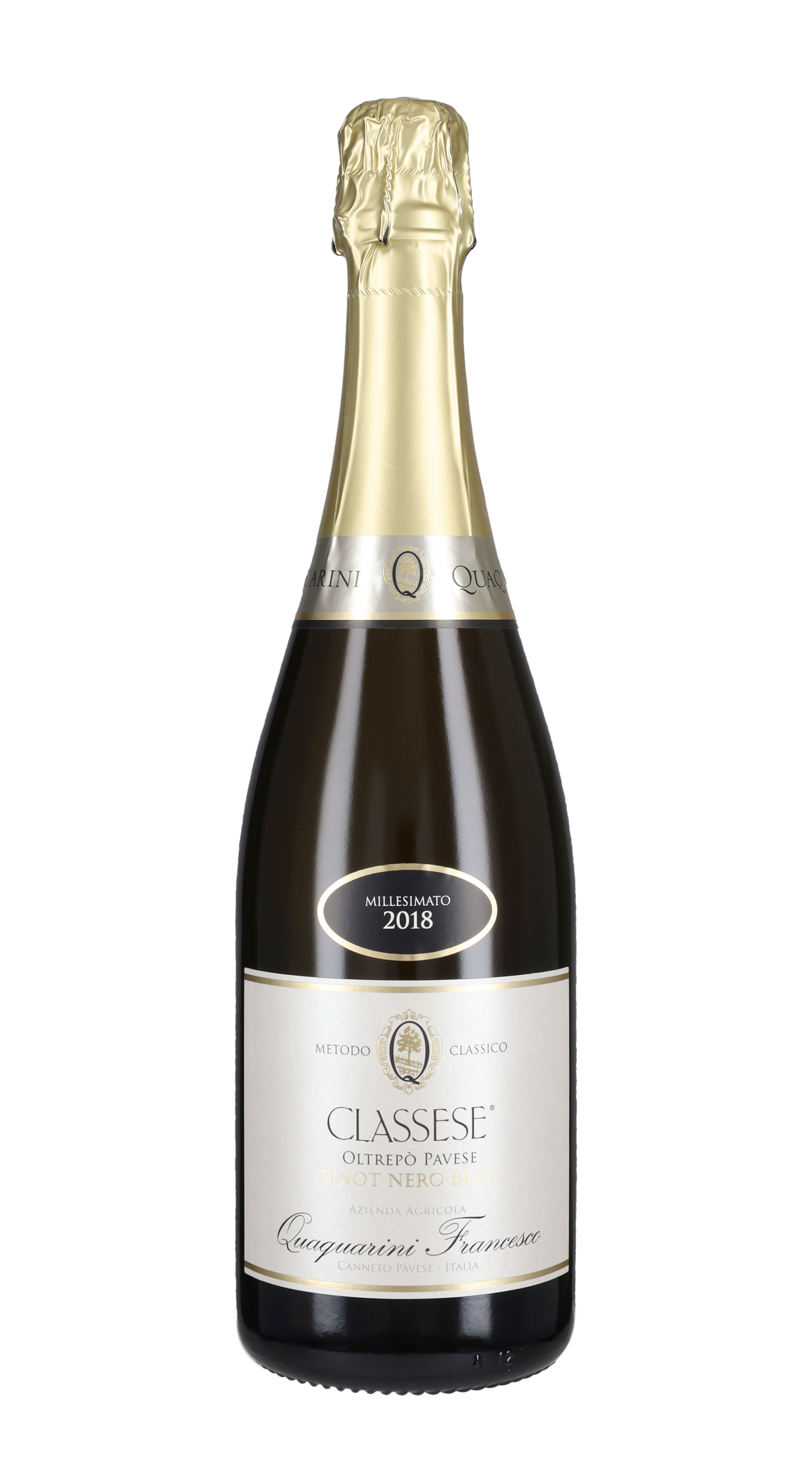 Spumante Metodo Classico Brut 'Classese' Francesco Quaquarini 2018