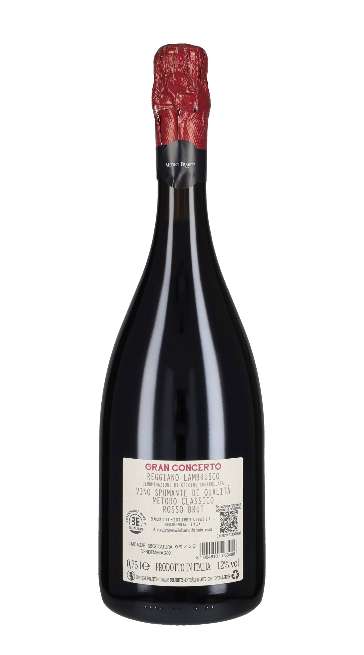 Spumante Metodo Classico Brut 'Gran Concerto' Ermete Medici