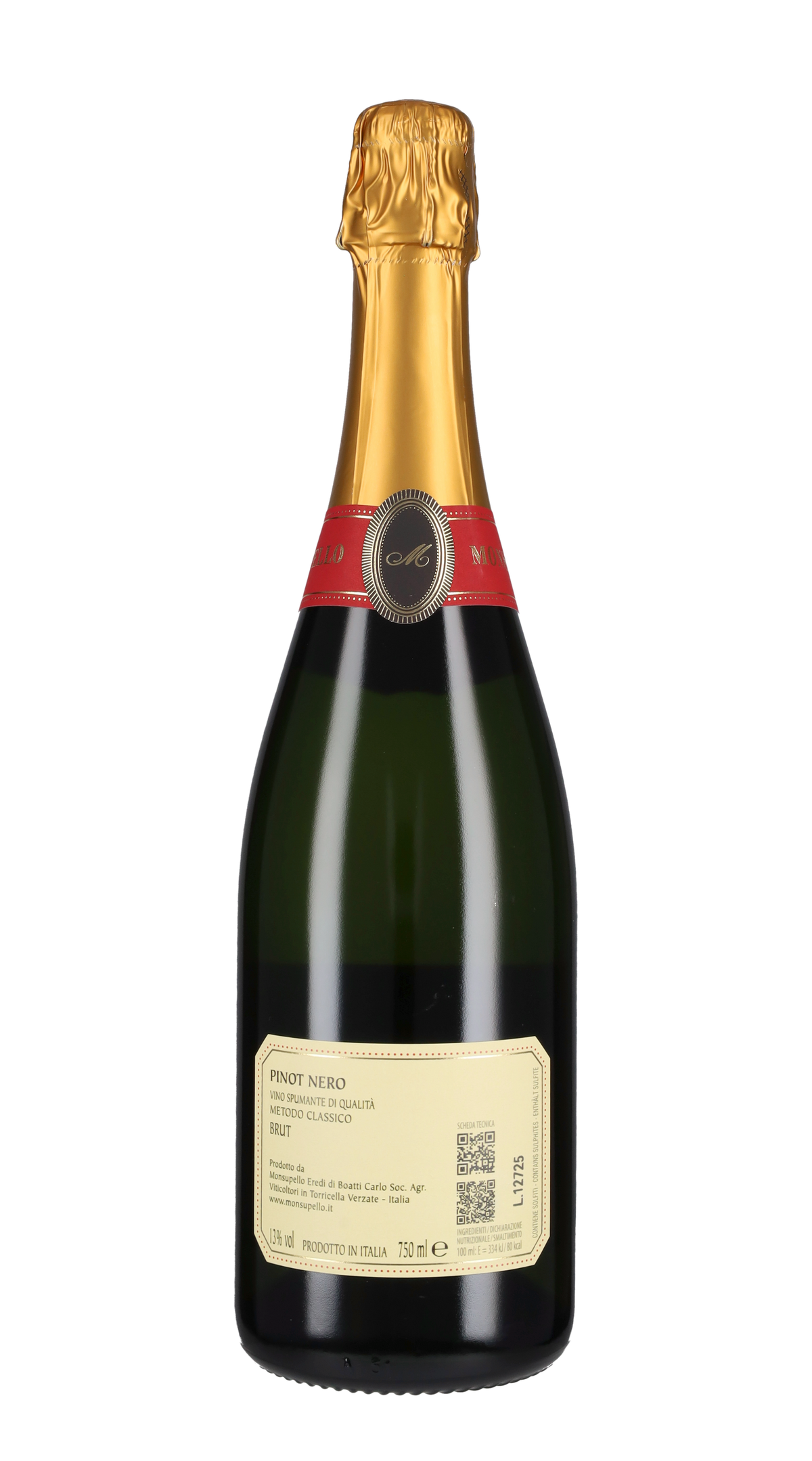Spumante Metodo Classico Brut Monsupello