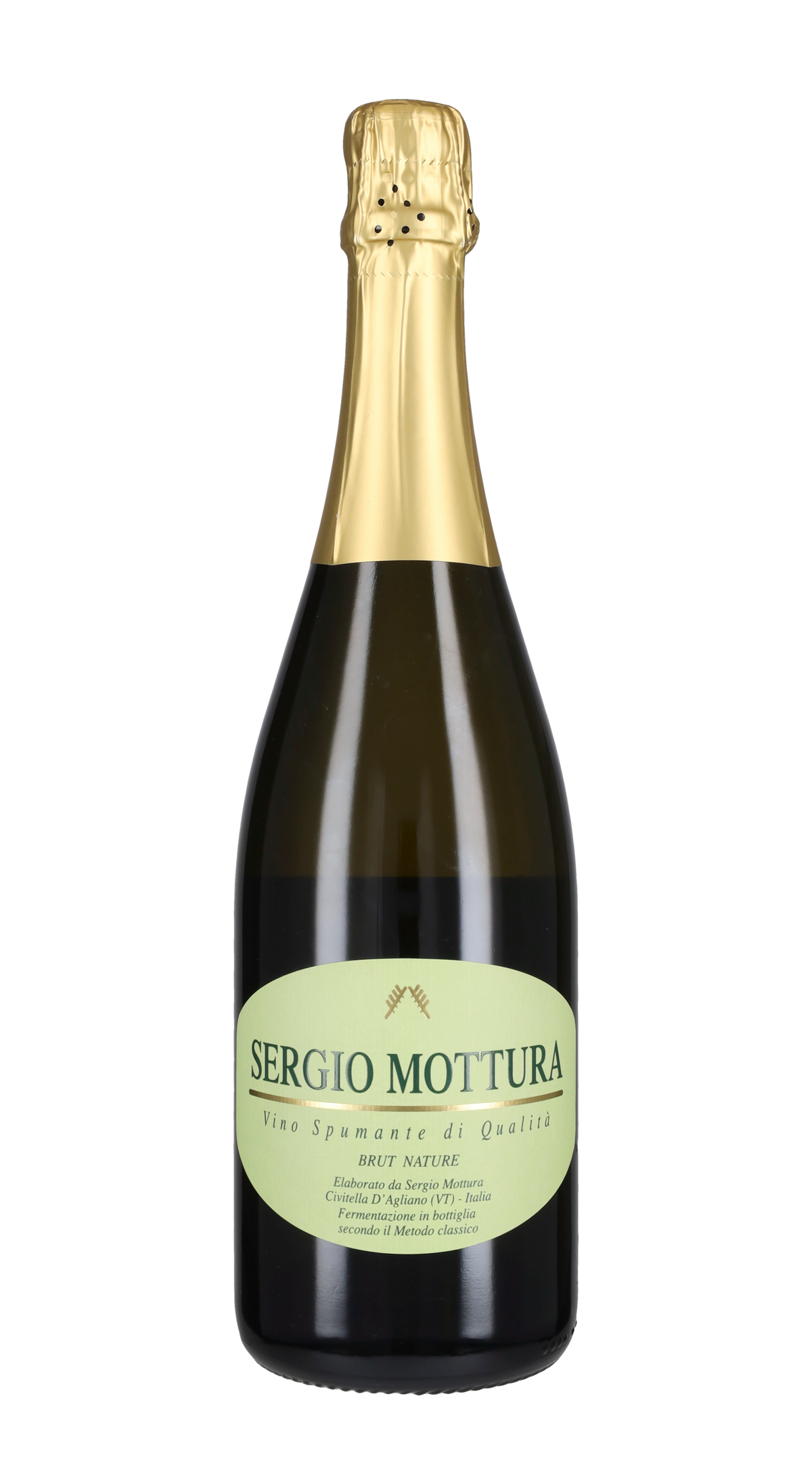Spumante Metodo Classico Brut Nature Sergio Mottura 2016