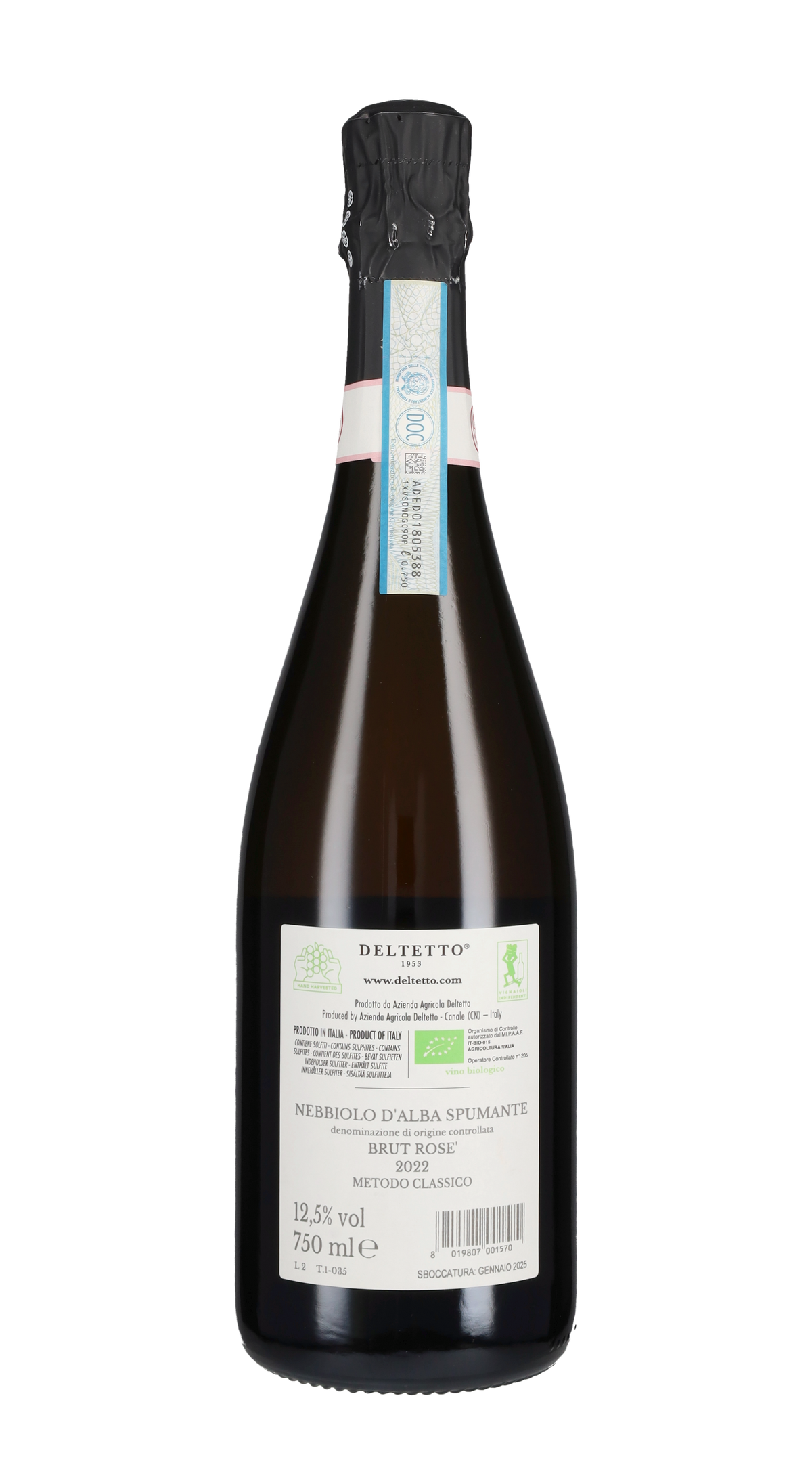 Nebbiolo d'Alba Spumante Rosé 'N' Deltetto 2022