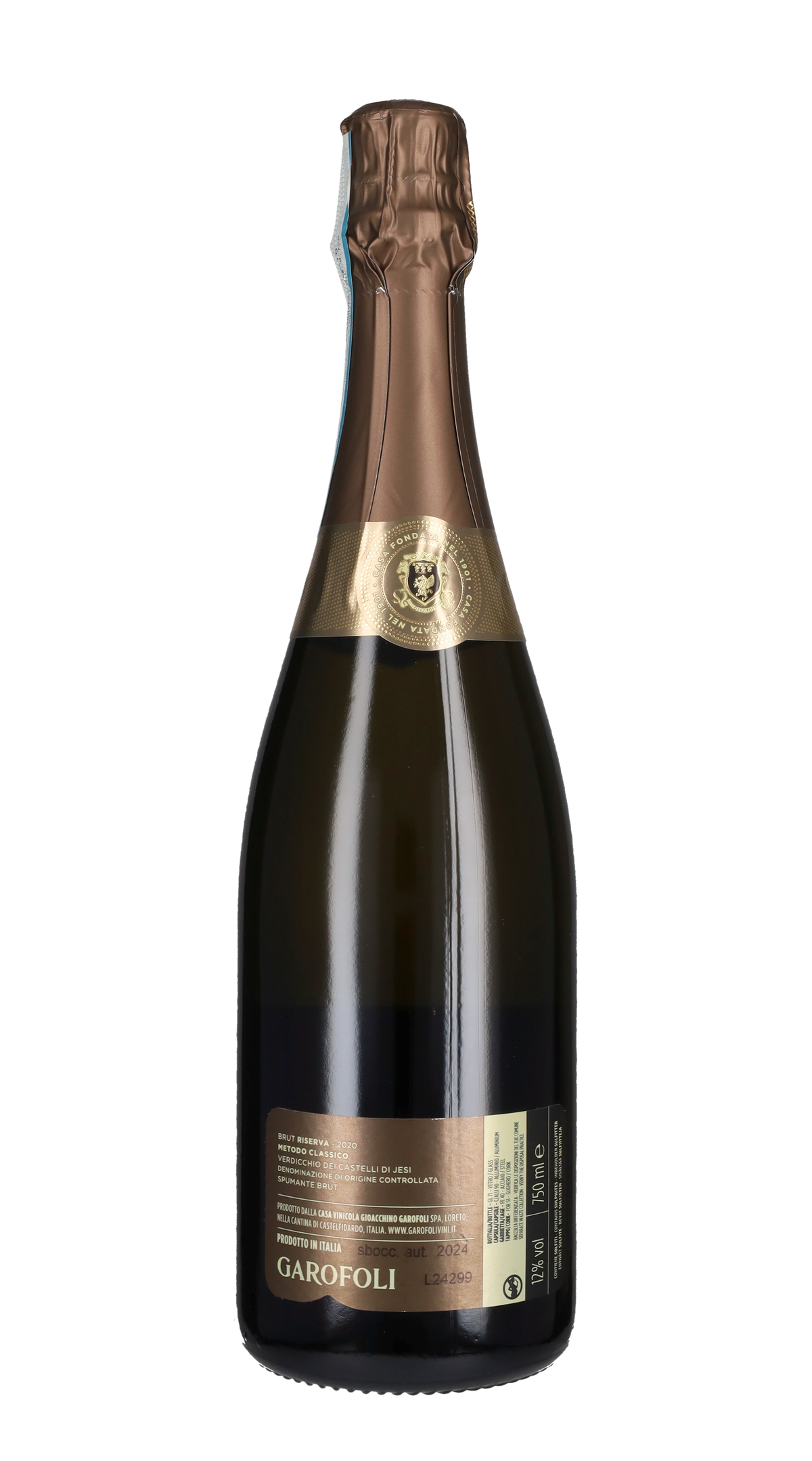 Spumante Metodo Classico di Verdicchio Brut Riserva Garofoli 2020