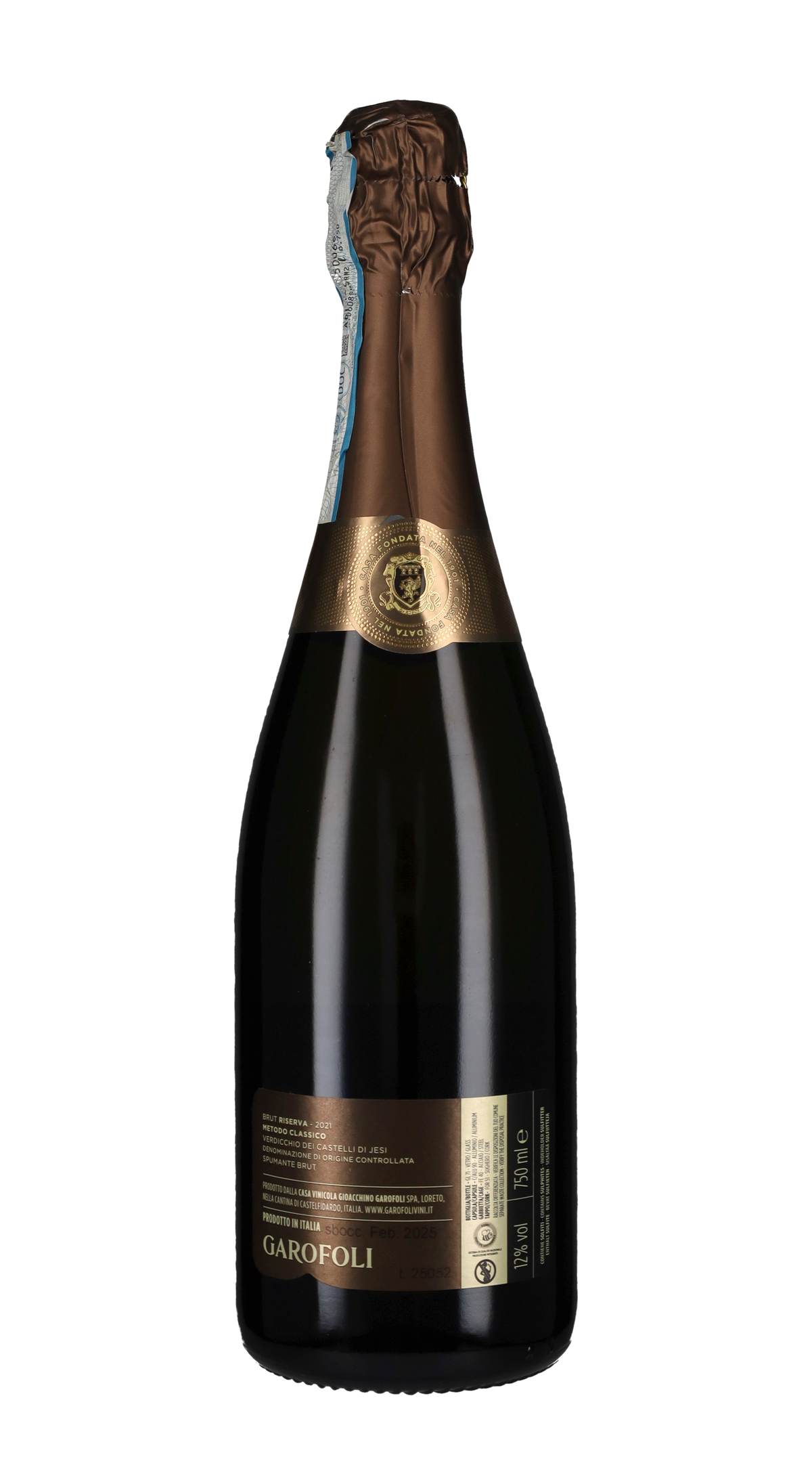 Spumante Metodo Classico di Verdicchio Brut Riserva Garofoli 2021