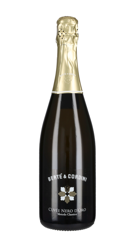 Spumante Metodo Classico Extra Brut 'Nero d'Oro' Berté Cordini