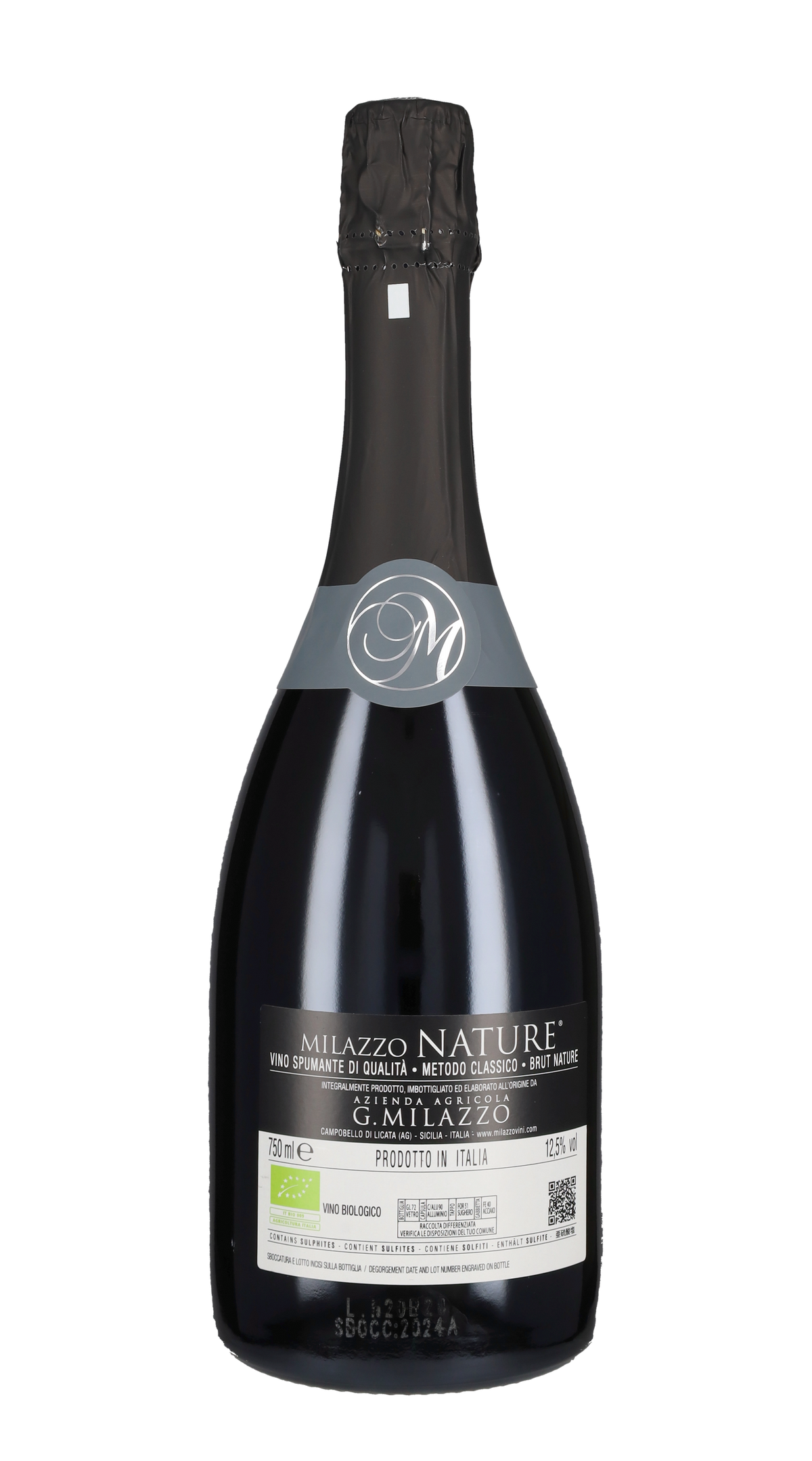 Spumante Metodo Classico Nature Milazzo