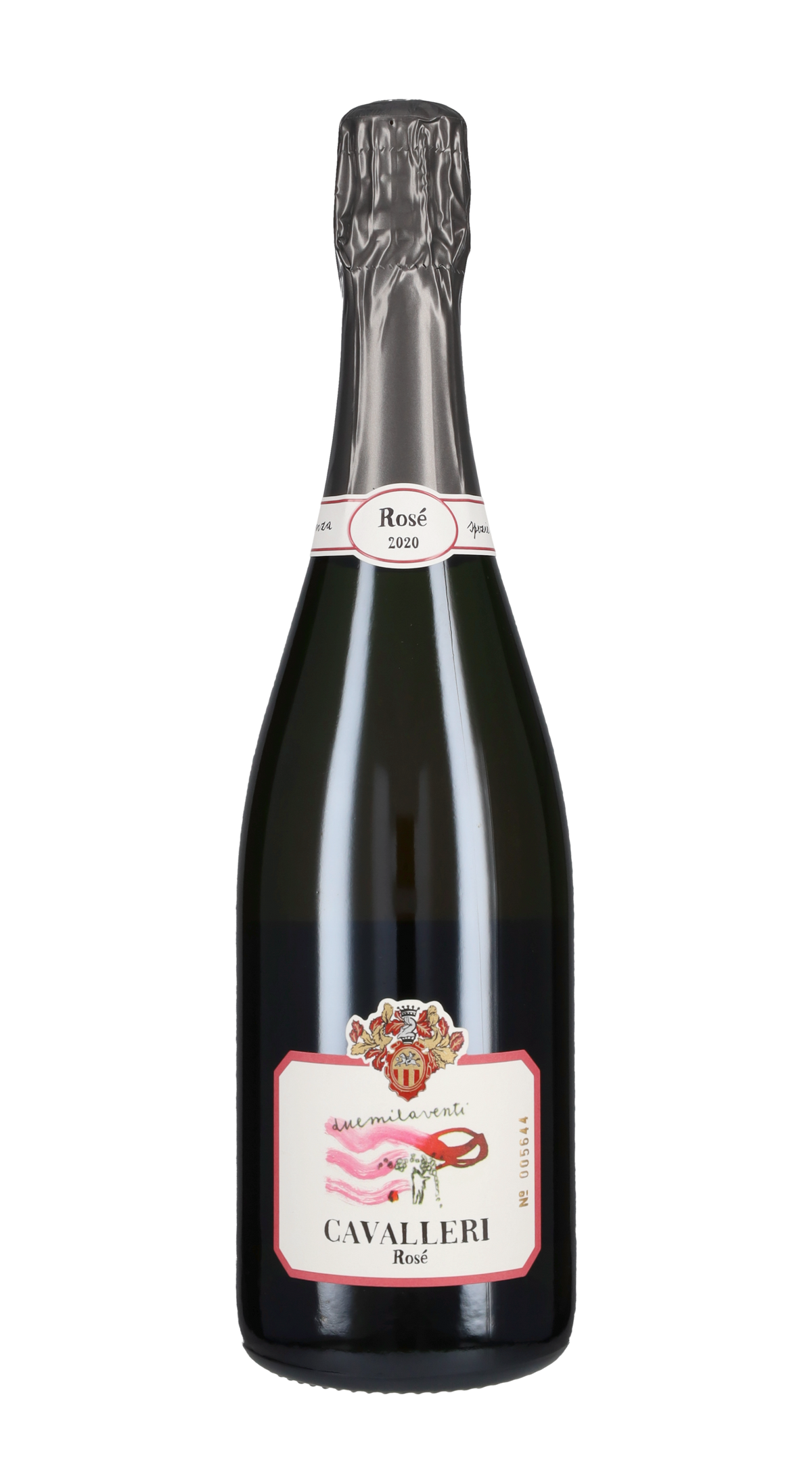 Spumante Metodo Classico Rosè Pas Dosè Cavalleri 2020