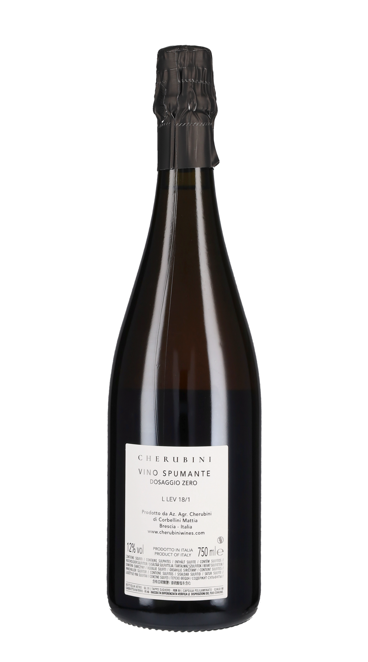 Spumante Rosé Metodo Classico 'Levis' Cherubini