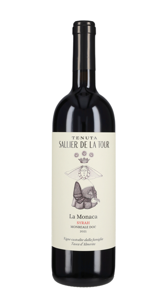 Syrah 'La Monaca' Tenuta Sallier de la Tour - Tasca d'Almerita 2021