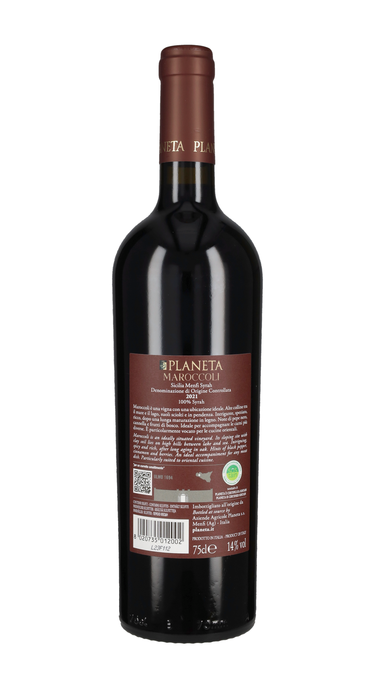 Syrah 'Maroccoli' Planeta 2021