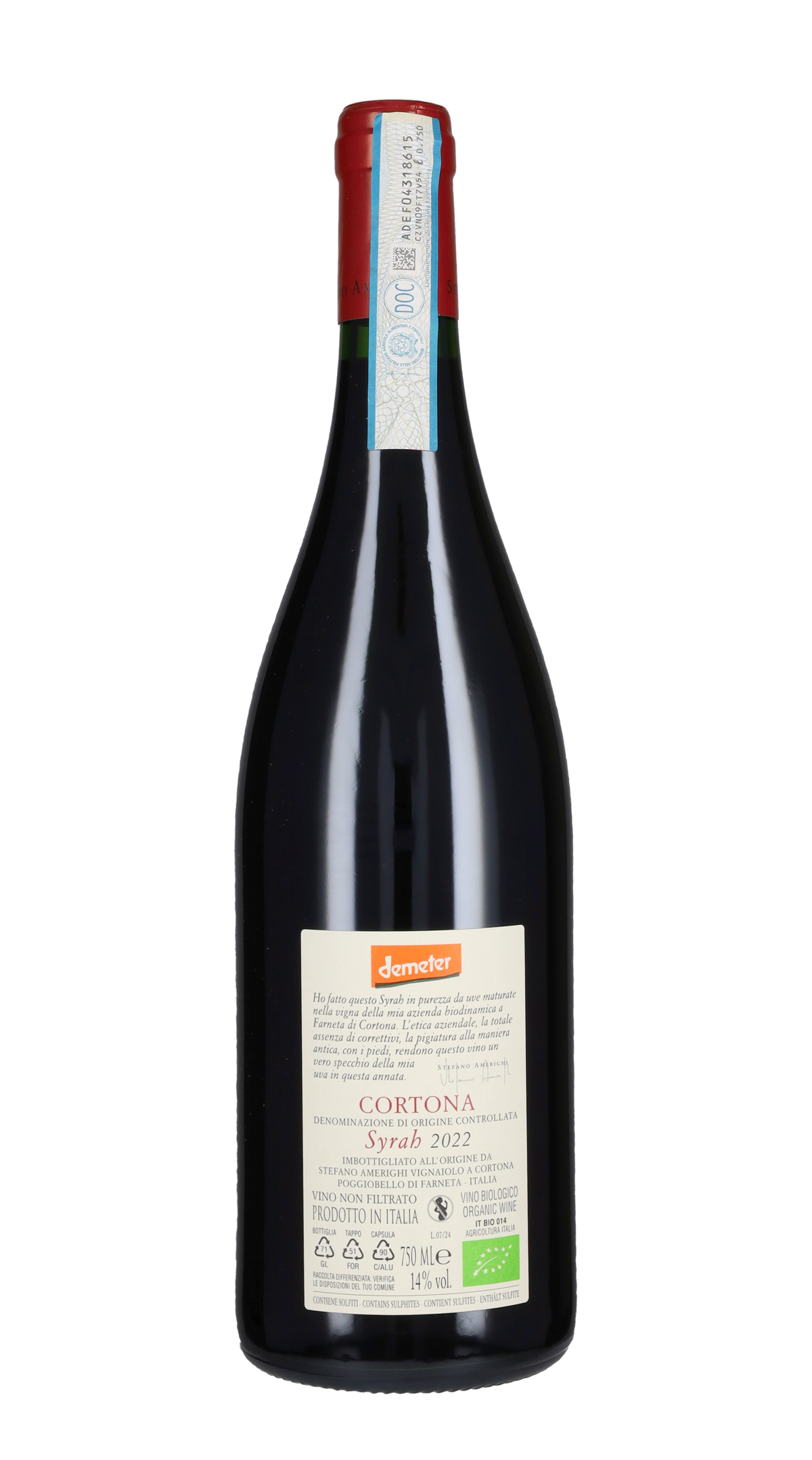 Syrah Stefano Amerighi 2022