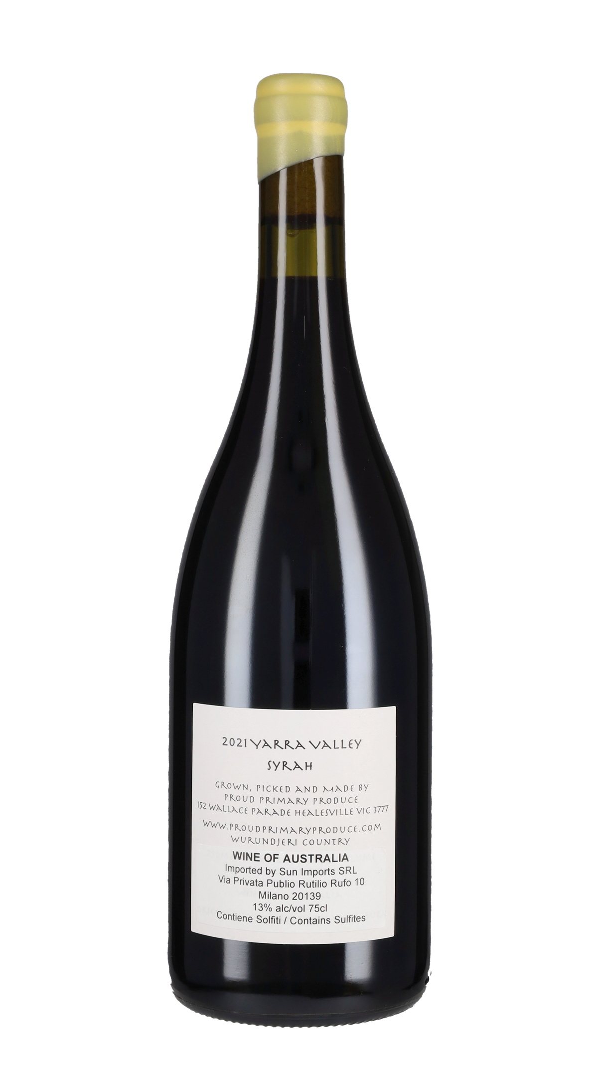 Syrah 'The Cattle' Proud Primary Produce 2021