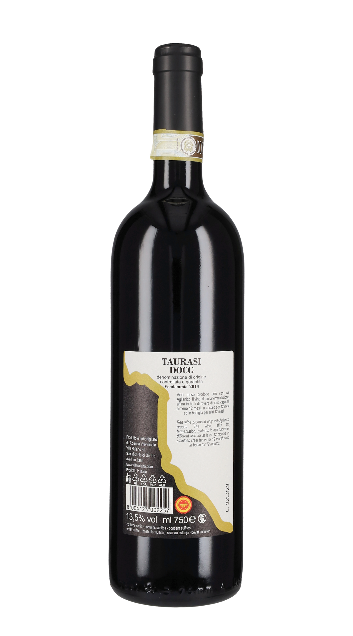 Taurasi Villa Raiano 2018