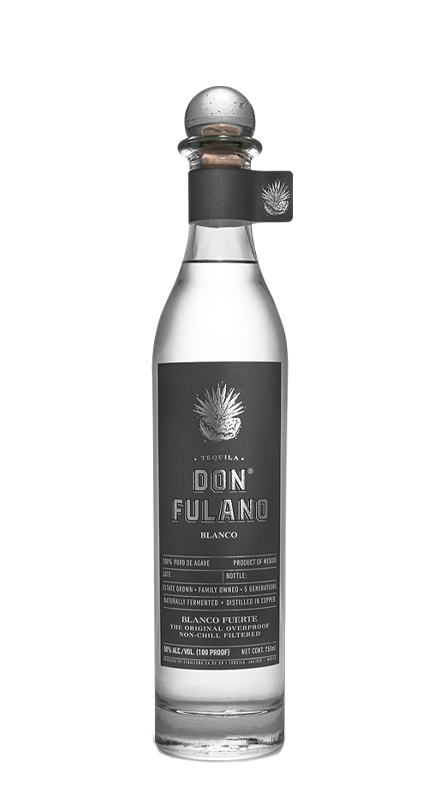 Tequila 'Fuerte Silver Overproof' Don Fulano