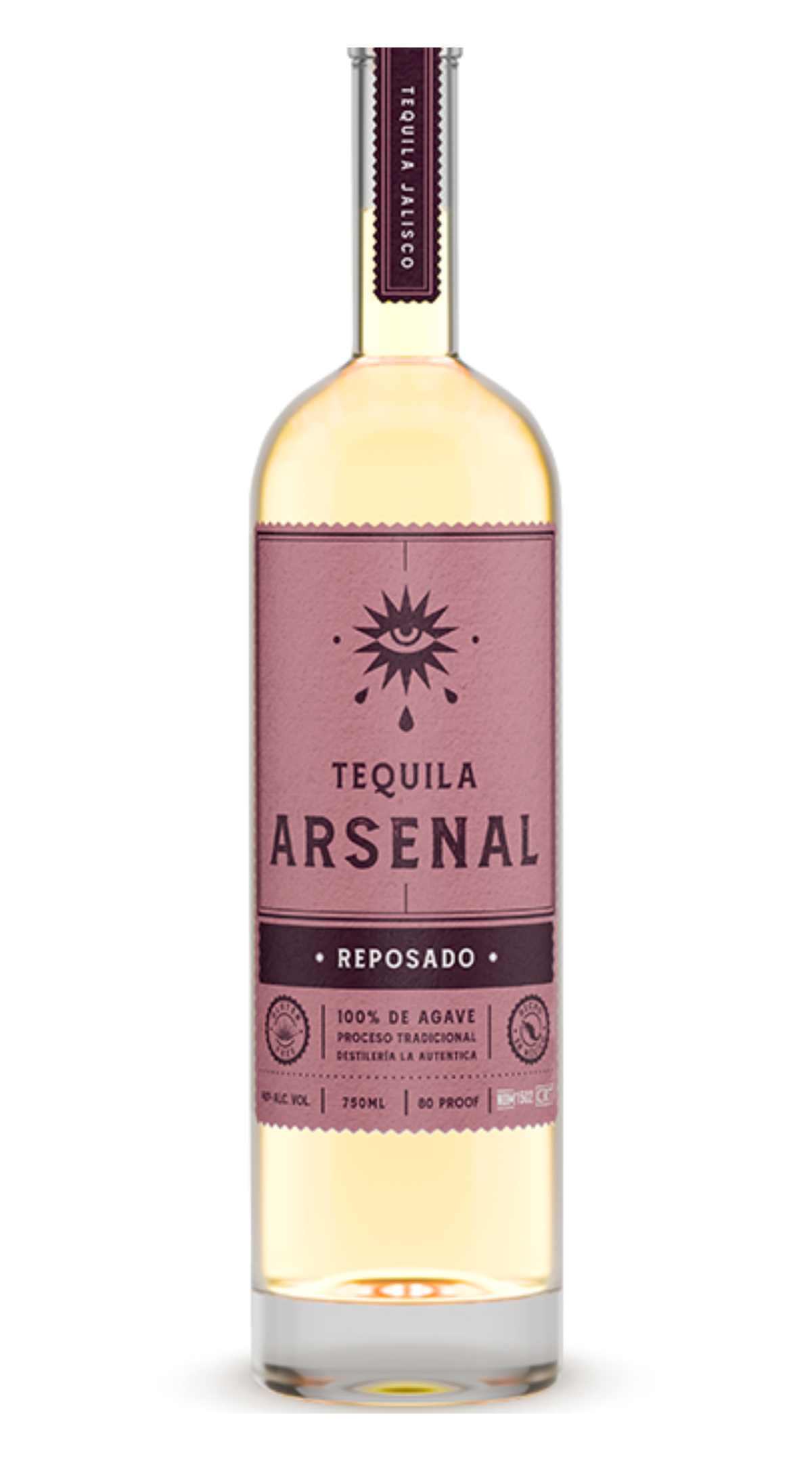 Tequila Reposado Arsenal - 100cl