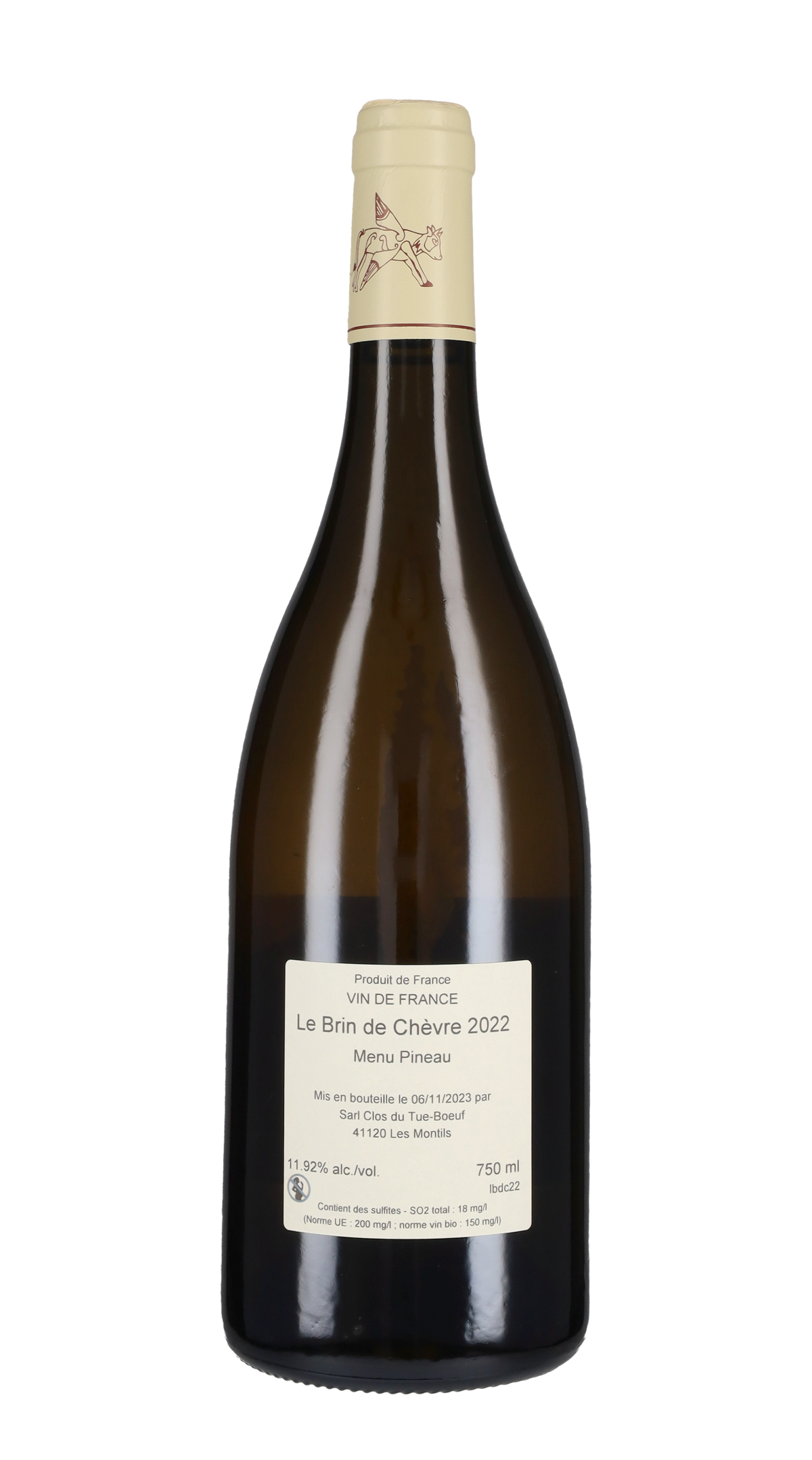 Touraine 'Brin de Chevre' Clos du Tue Boeuf 2022