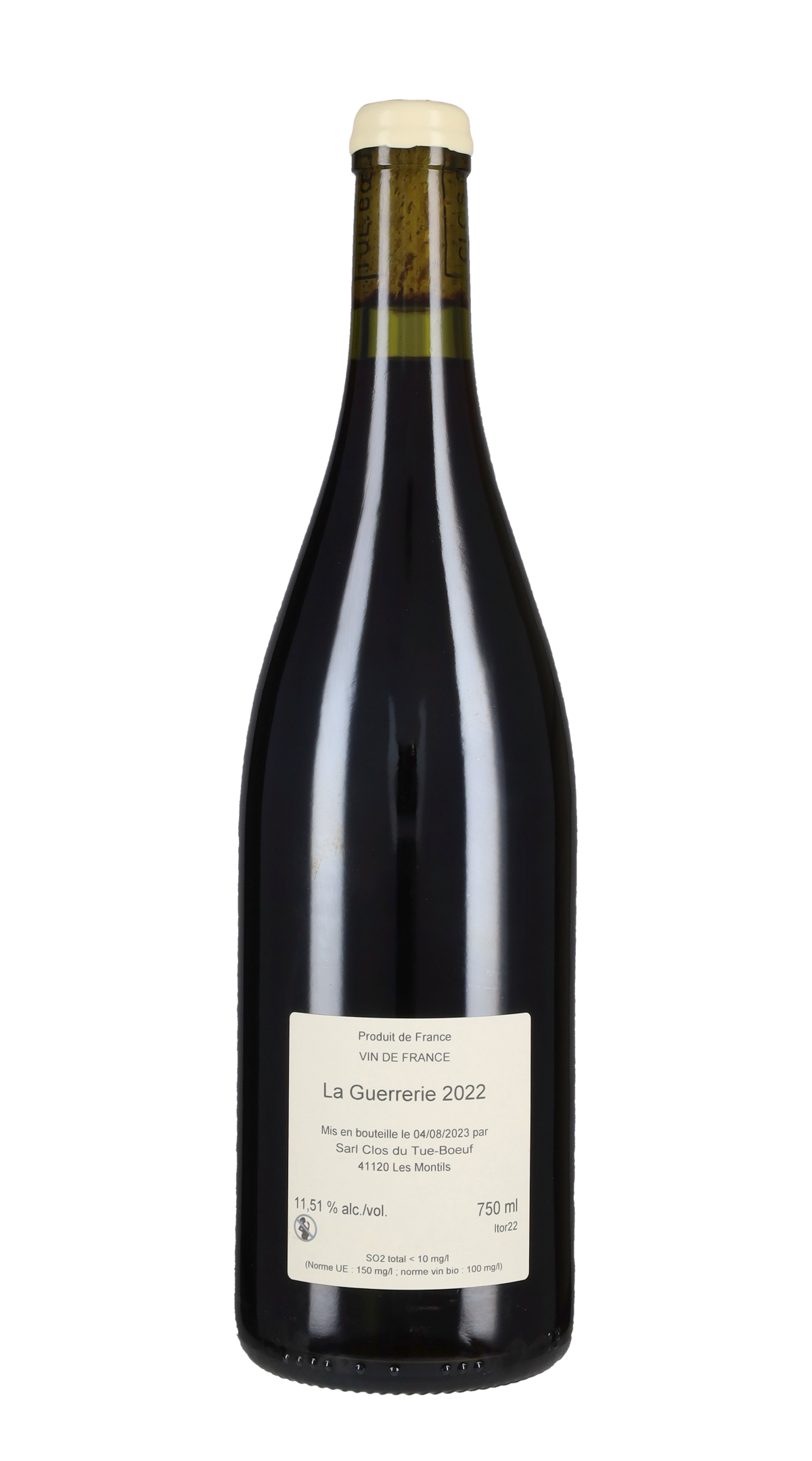 Touraine 'Guerrerie' Clos du Tue Boeuf 2022