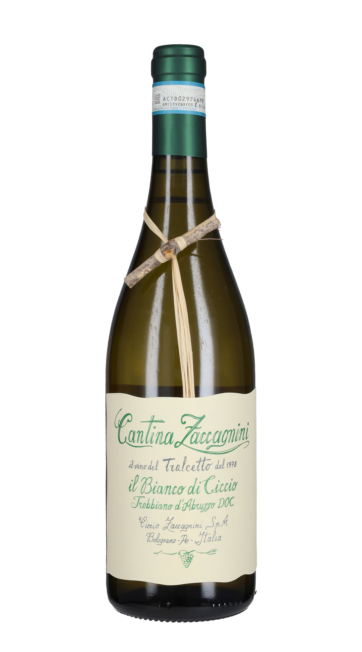 Trebbiano d'Abruzzo 'Bianco di Ciccio' Zaccagnini 2024