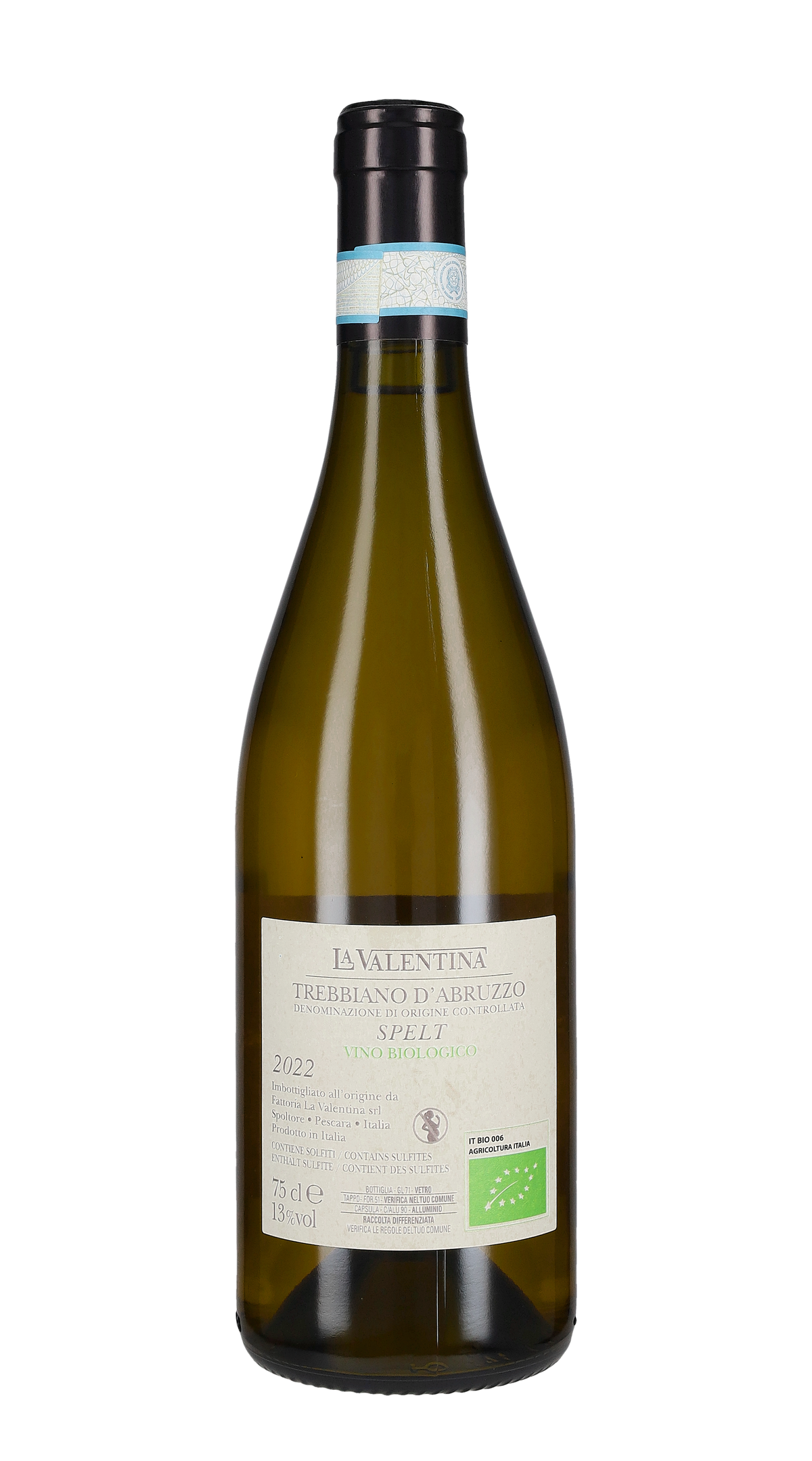 Trebbiano d'Abruzzo Superiore 'Spelt Oro' La Valentina 2022