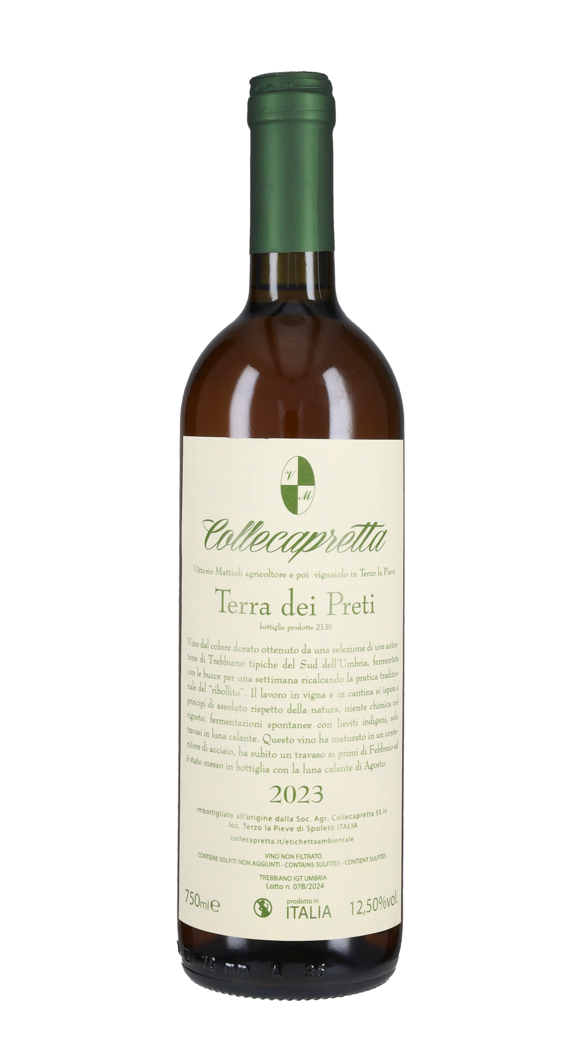 Trebbiano Spoletino 'Terra dei Preti' Collecapretta 2023