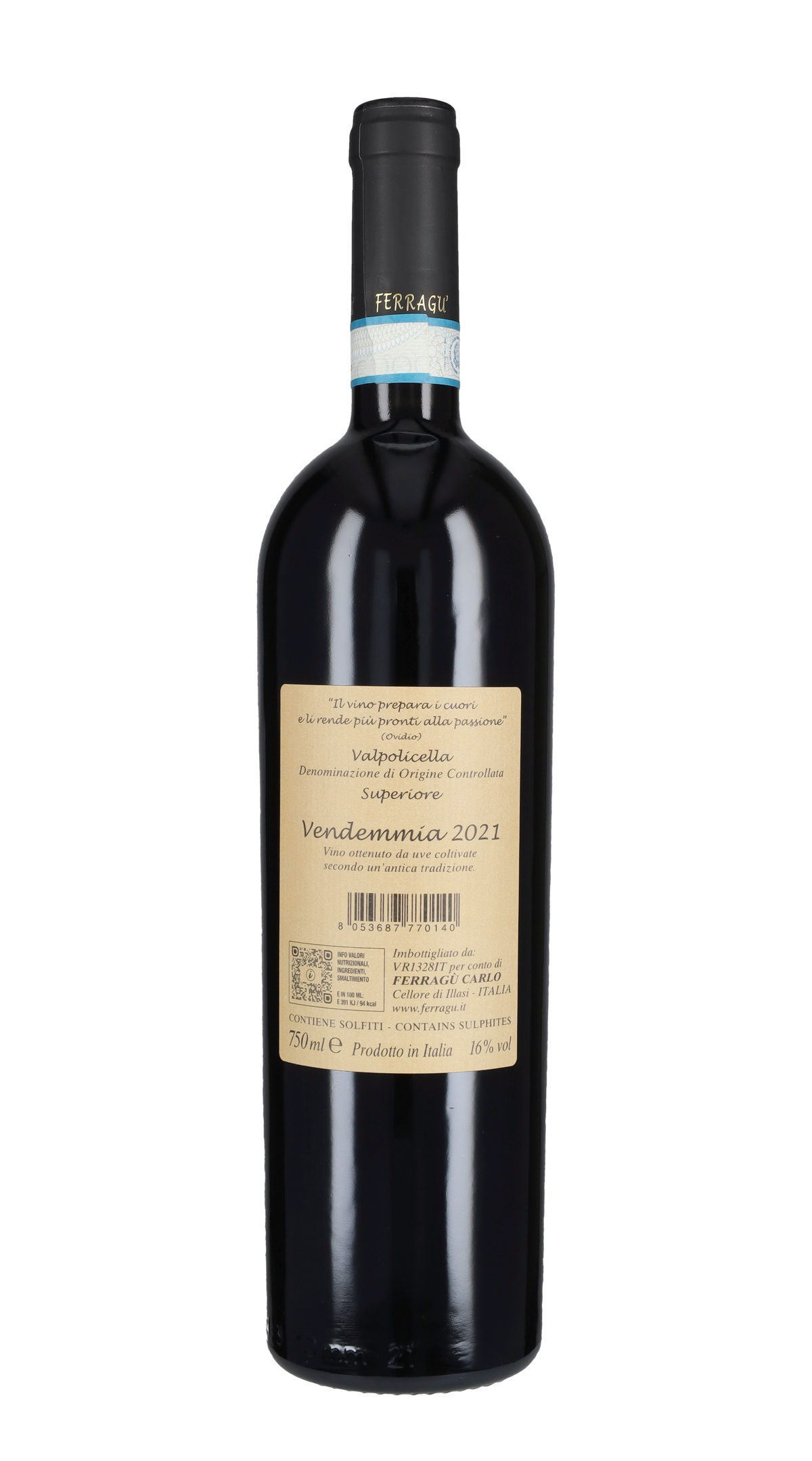 Valpolicella Classico Superiore Ferragù 2021