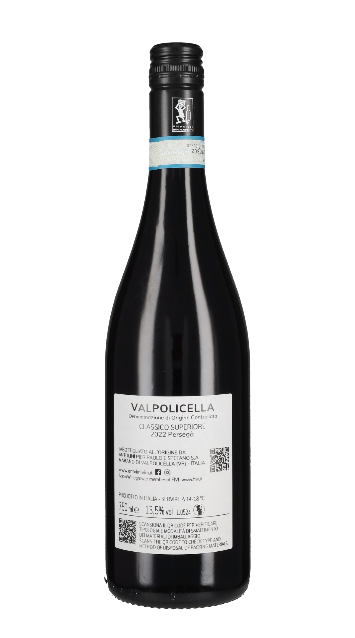Valpolicella Classico Superiore 'Persegà' Antolini 2022