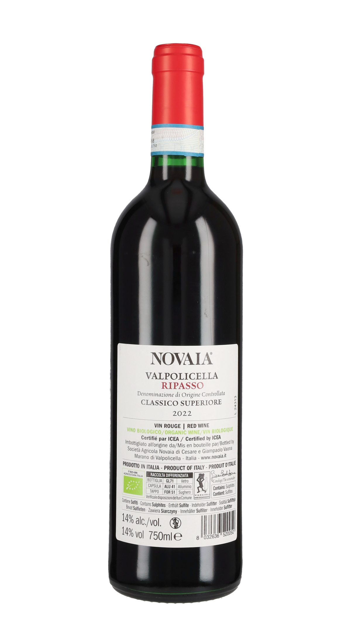 Valpolicella Ripasso Classico Novaia 2022