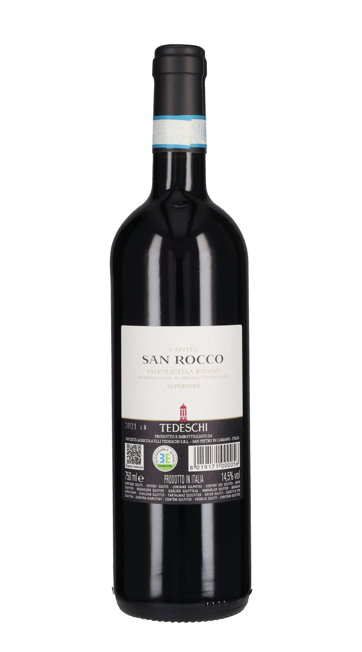 Valpolicella Superiore Ripasso 'Capitel San Rocco' Tedeschi 2021