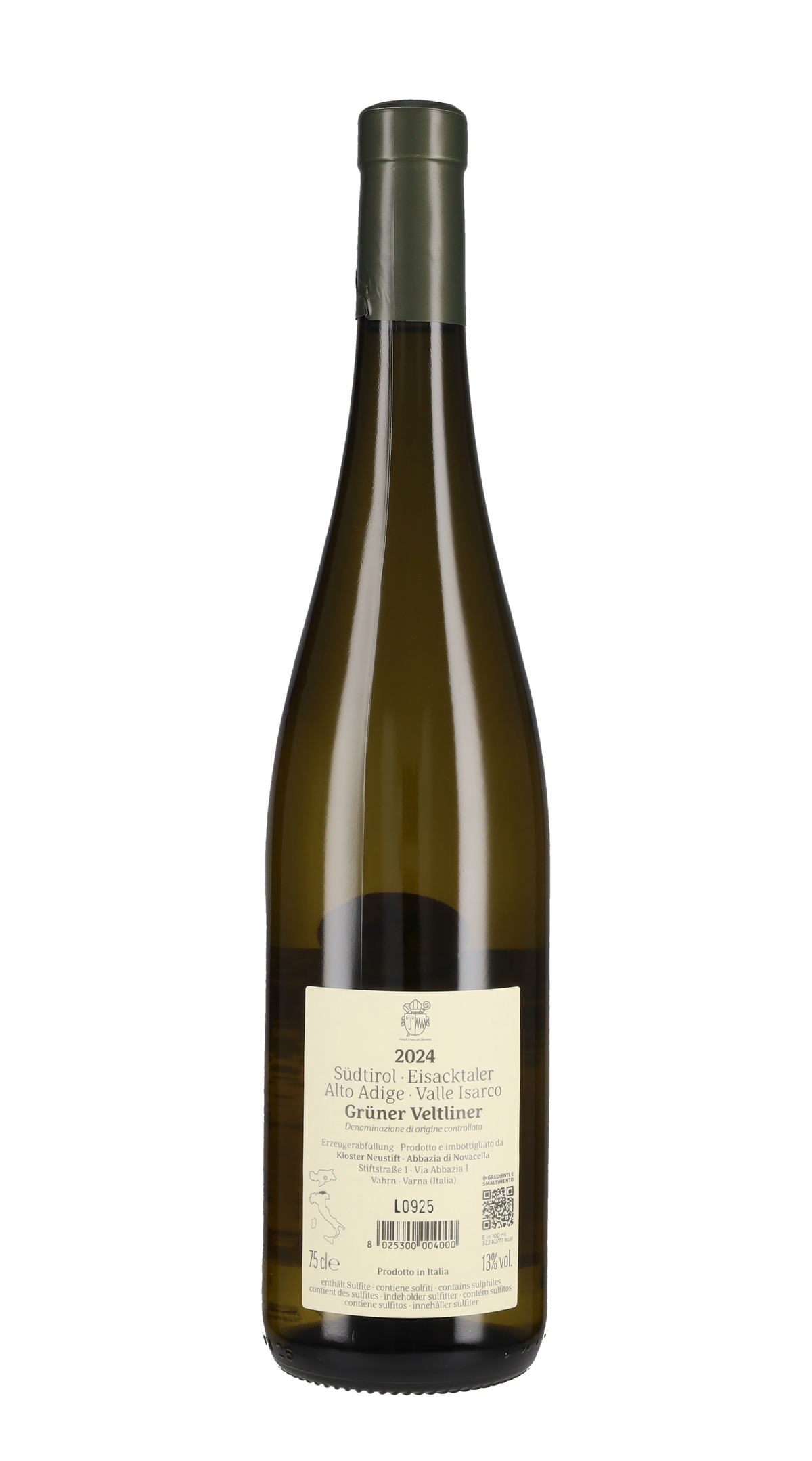 Veltliner Abbazia di Novacella 2025
