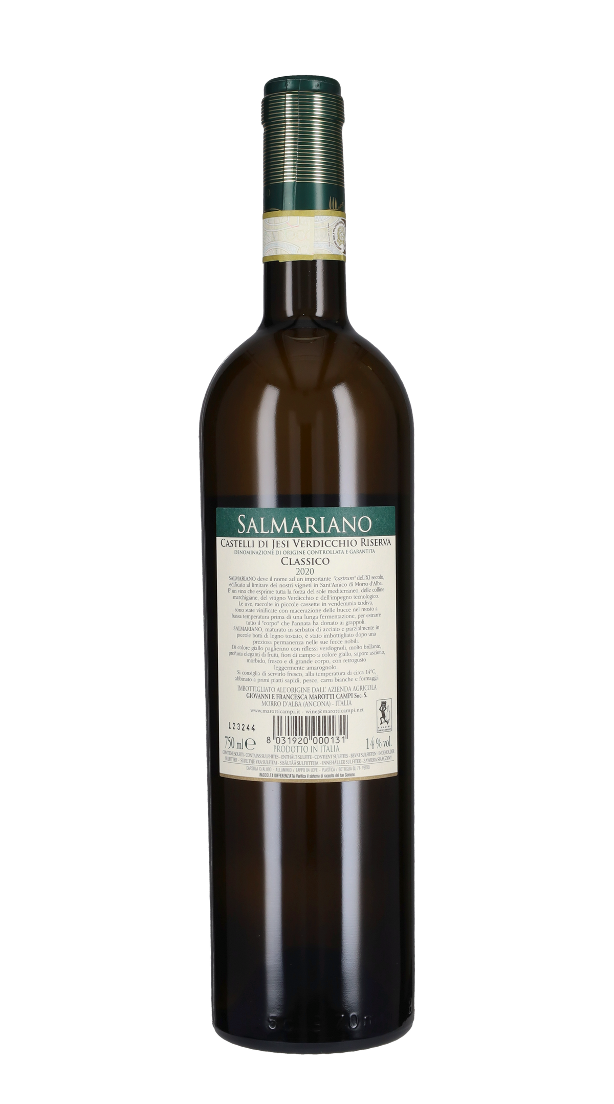 Verdicchio dei Castelli di Jesi Classico Riserva 'Salmariano' Marotti Campi 2020