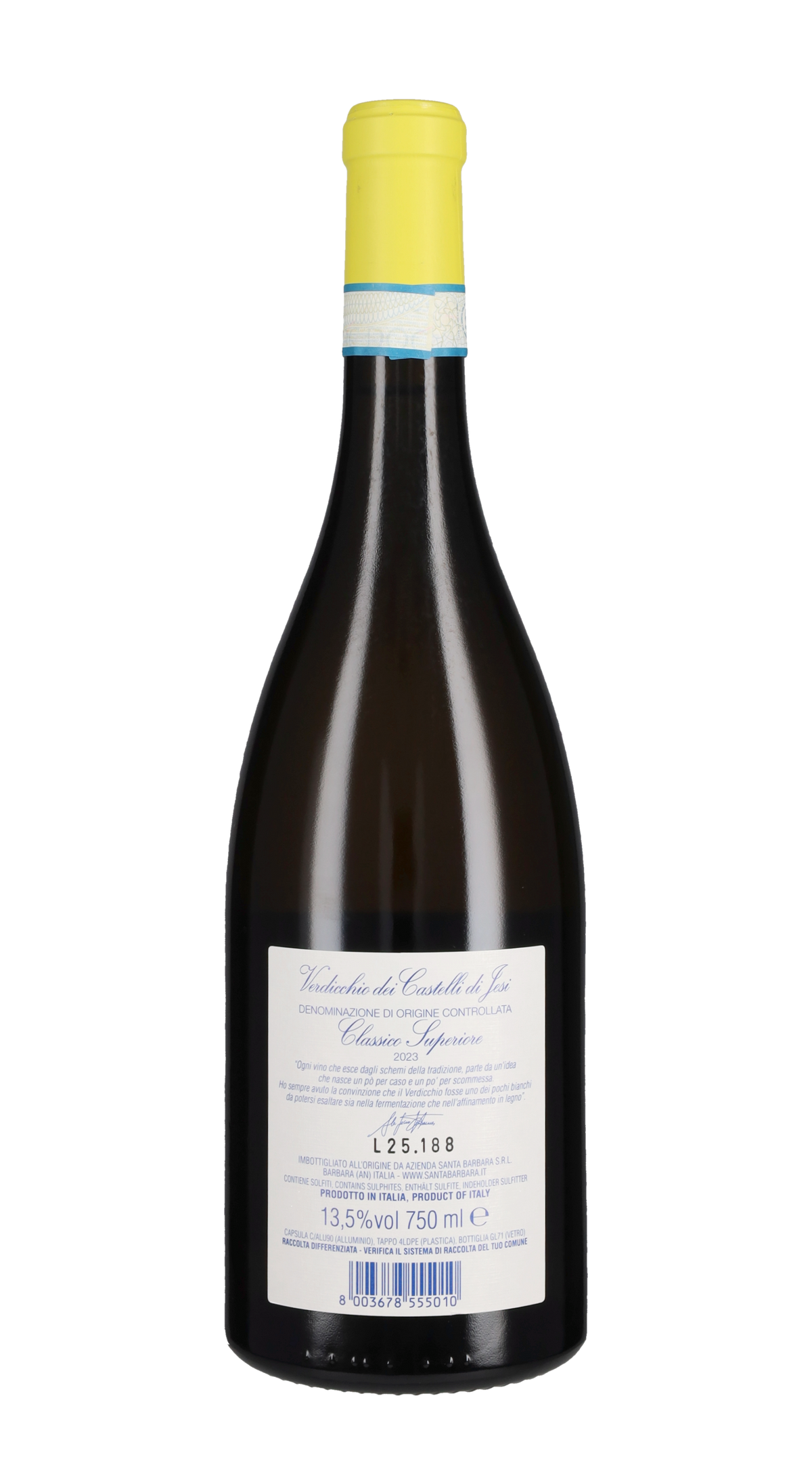 Verdicchio dei Castelli di Jesi Classico Superiore 'Stefano Antonucci' Santa Barbara 2024