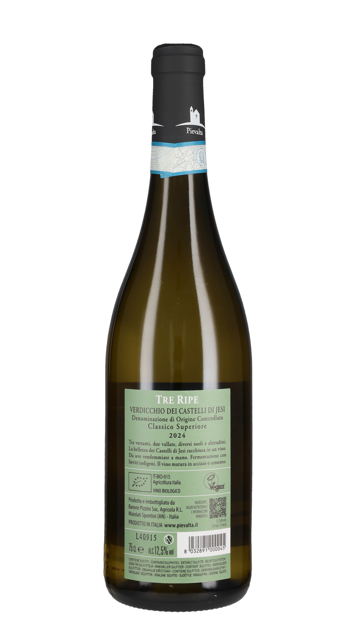Verdicchio dei Castelli di Jesi Classico Superiore 'Tre Ripe Pievalta 2025