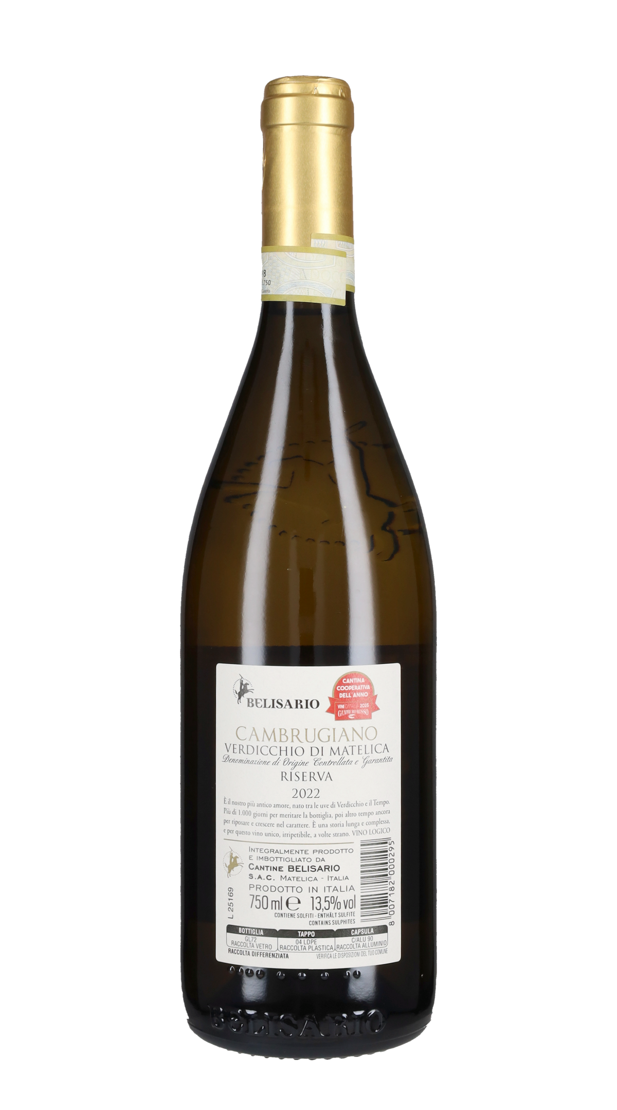 Verdicchio di Matelica Riserva 'Cambrugiano' Belisario 2022