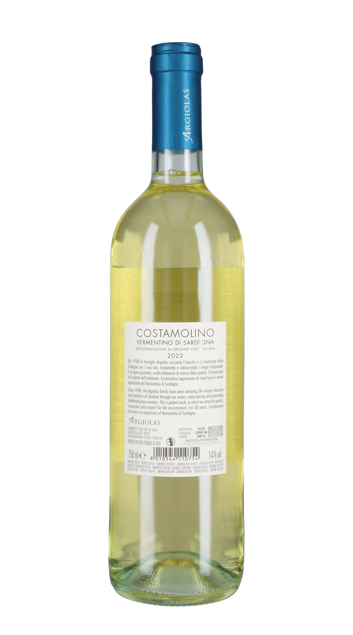 Vermentino 'Costamolino' Argiolas 2022